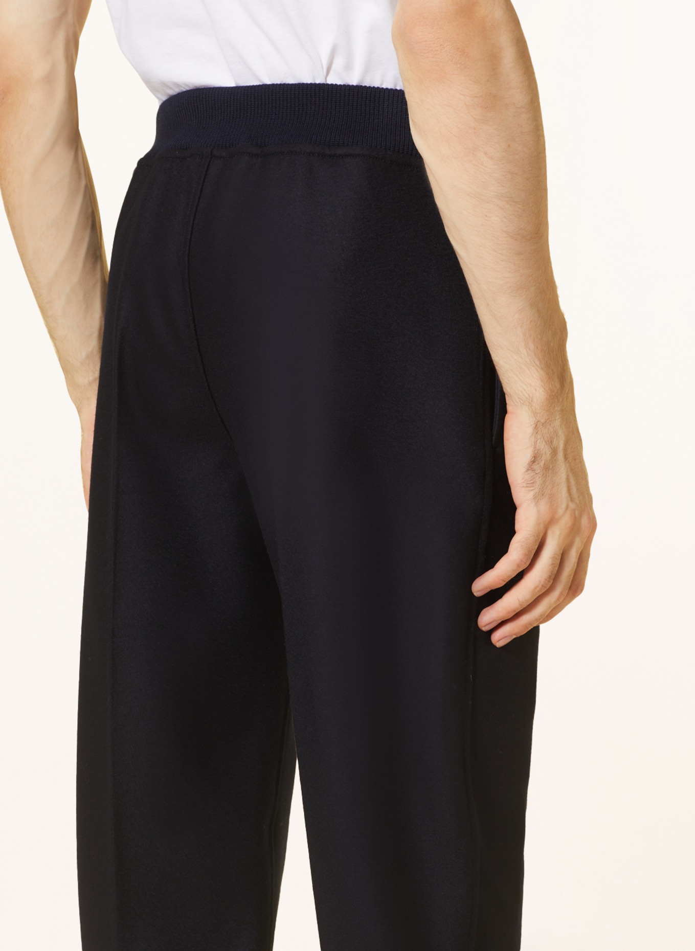 JIL SANDER Spodnie w stylu dresowym, Kolor: GRANATOWY (Obrazek 6)
