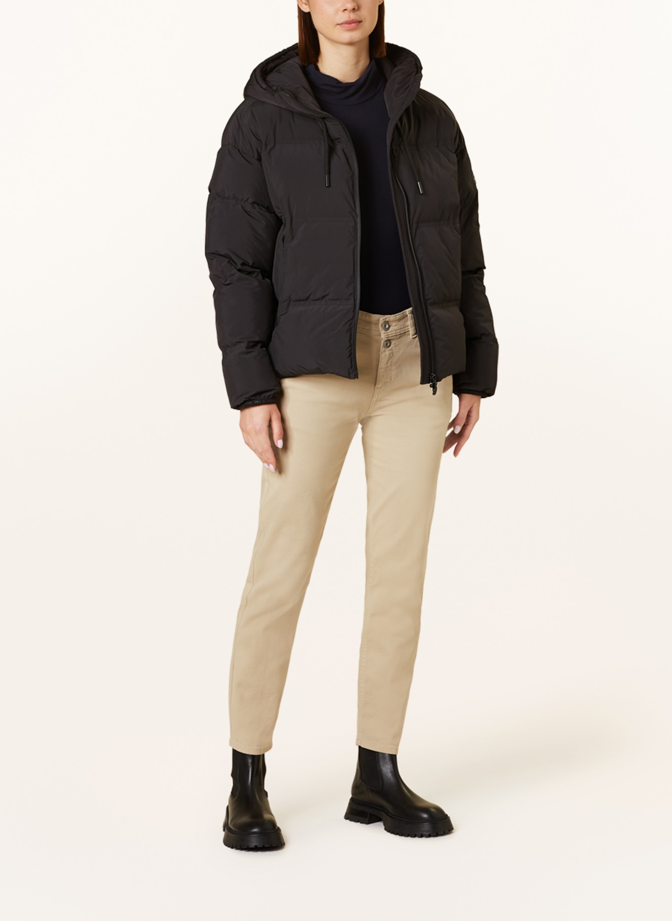 FRIEDA & FREDDIES Quilted jacket MAISY NEO, Color: BLACK (Image 2)