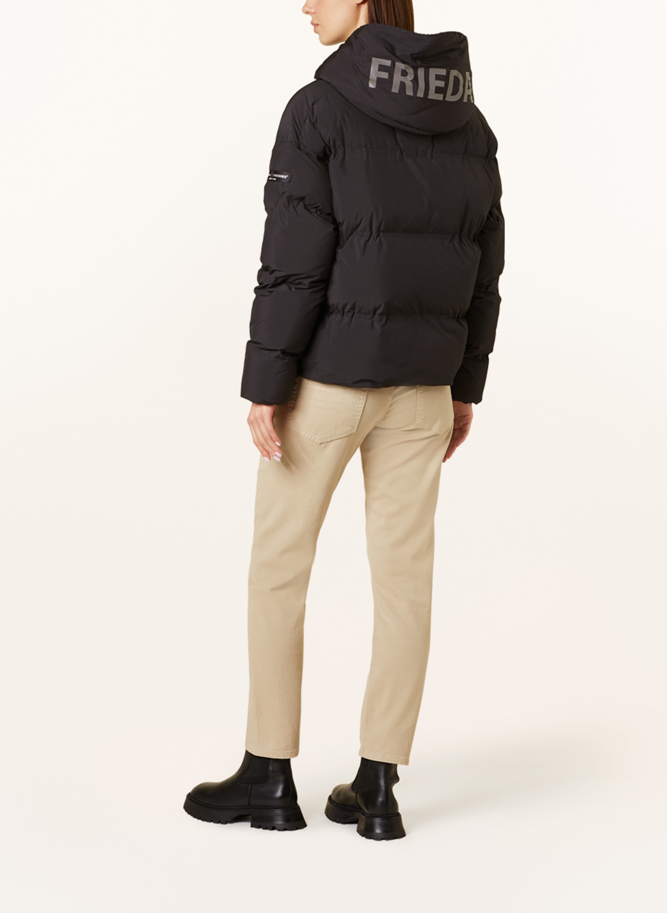 FRIEDA & FREDDIES Quilted jacket MAISY NEO, Color: BLACK (Image 3)