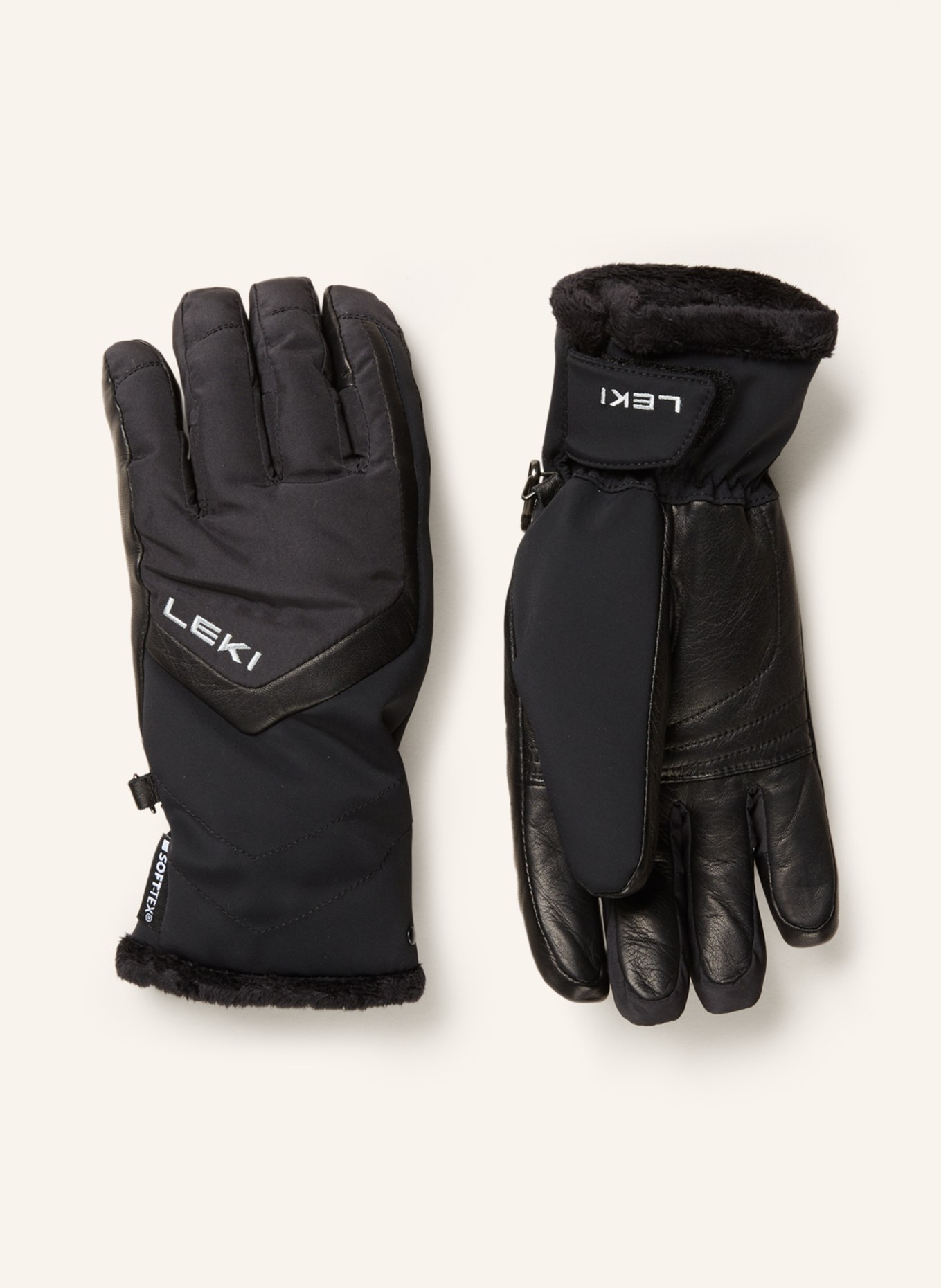 LEKI Ski gloves, Color: BLACK (Image 1)