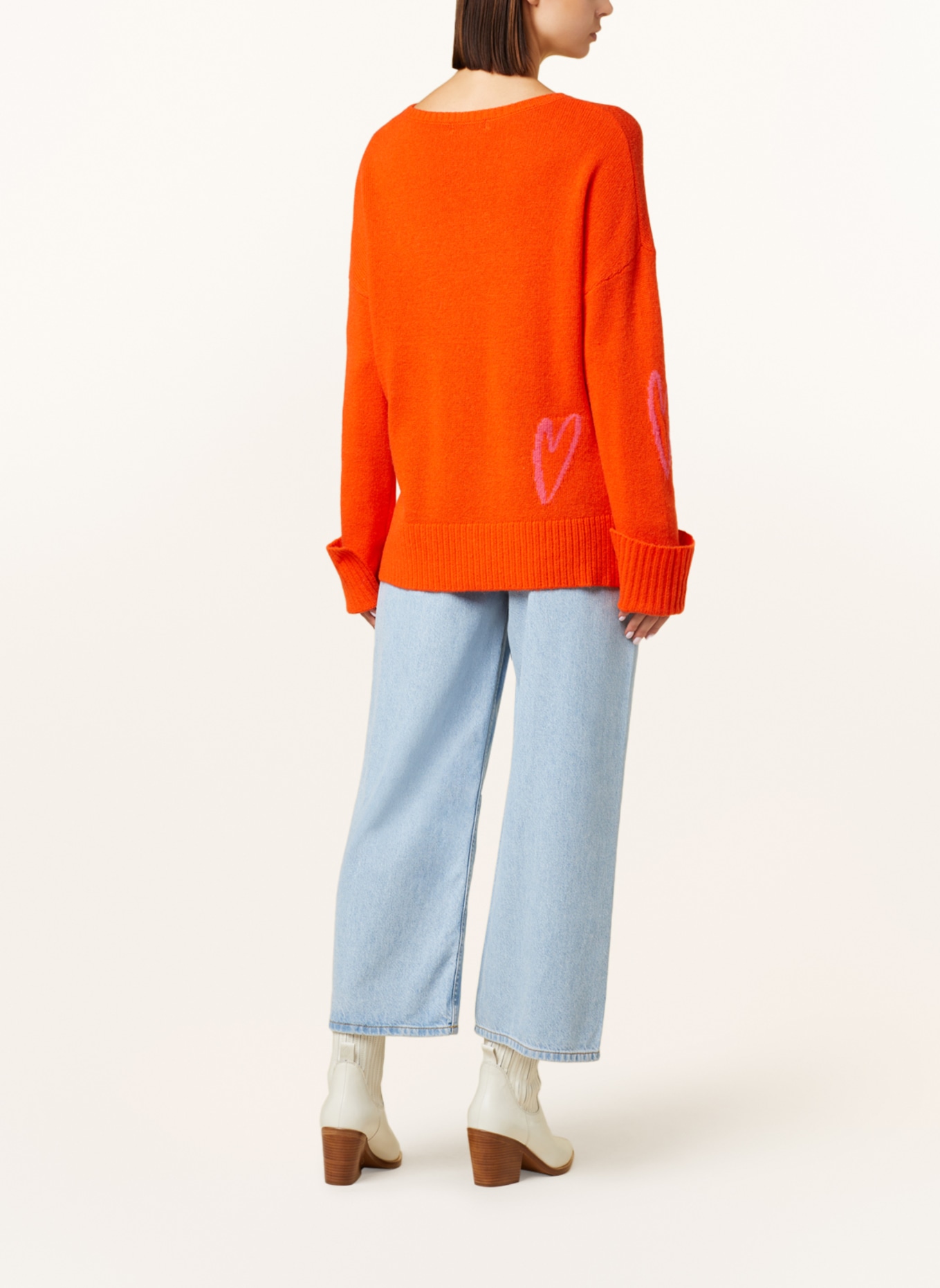 FRIEDA & FREDDIES Sweater, Color: ORANGE (Image 3)