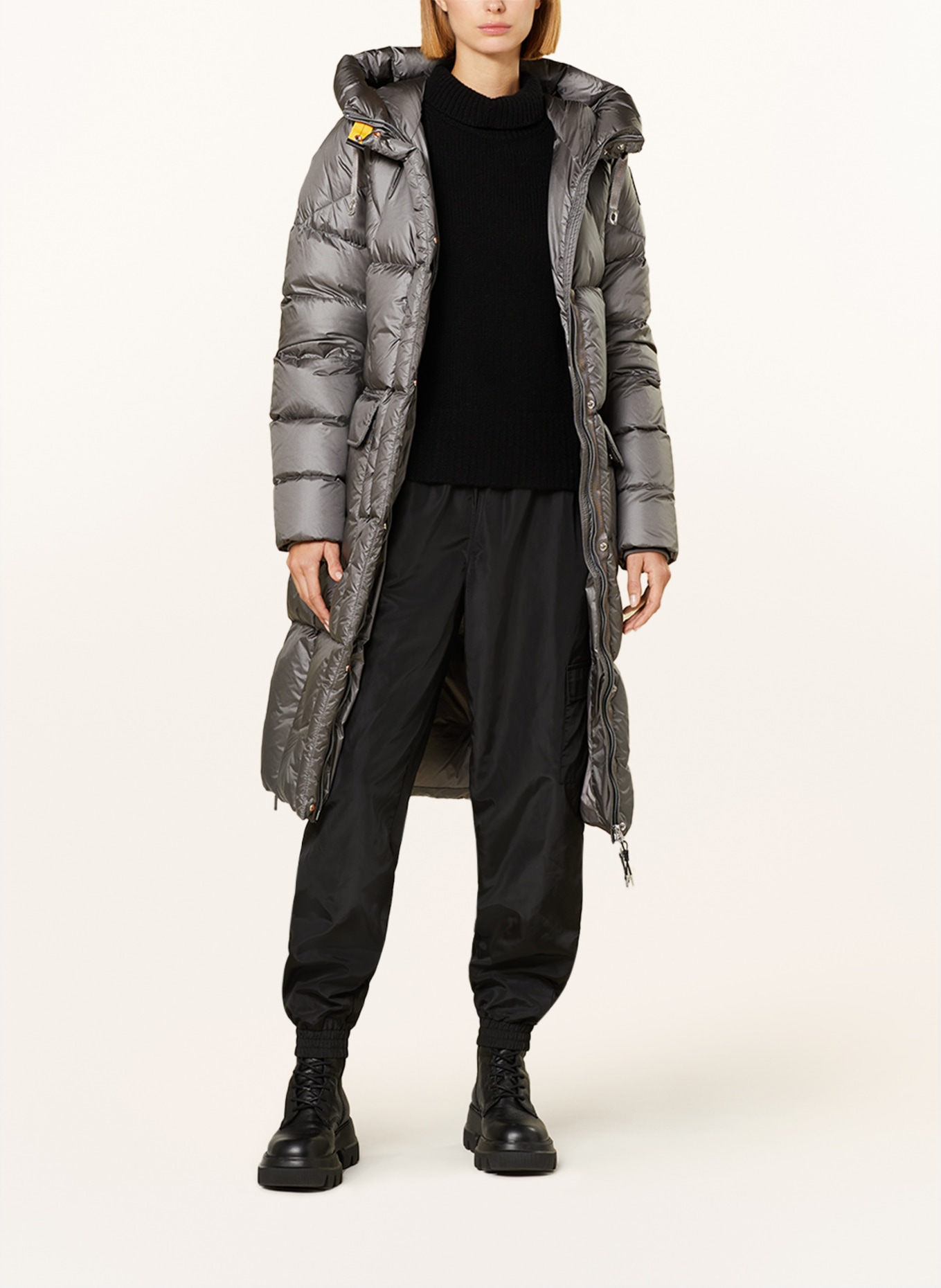 PARAJUMPERS Down coat, Color: GRAY (Image 2)