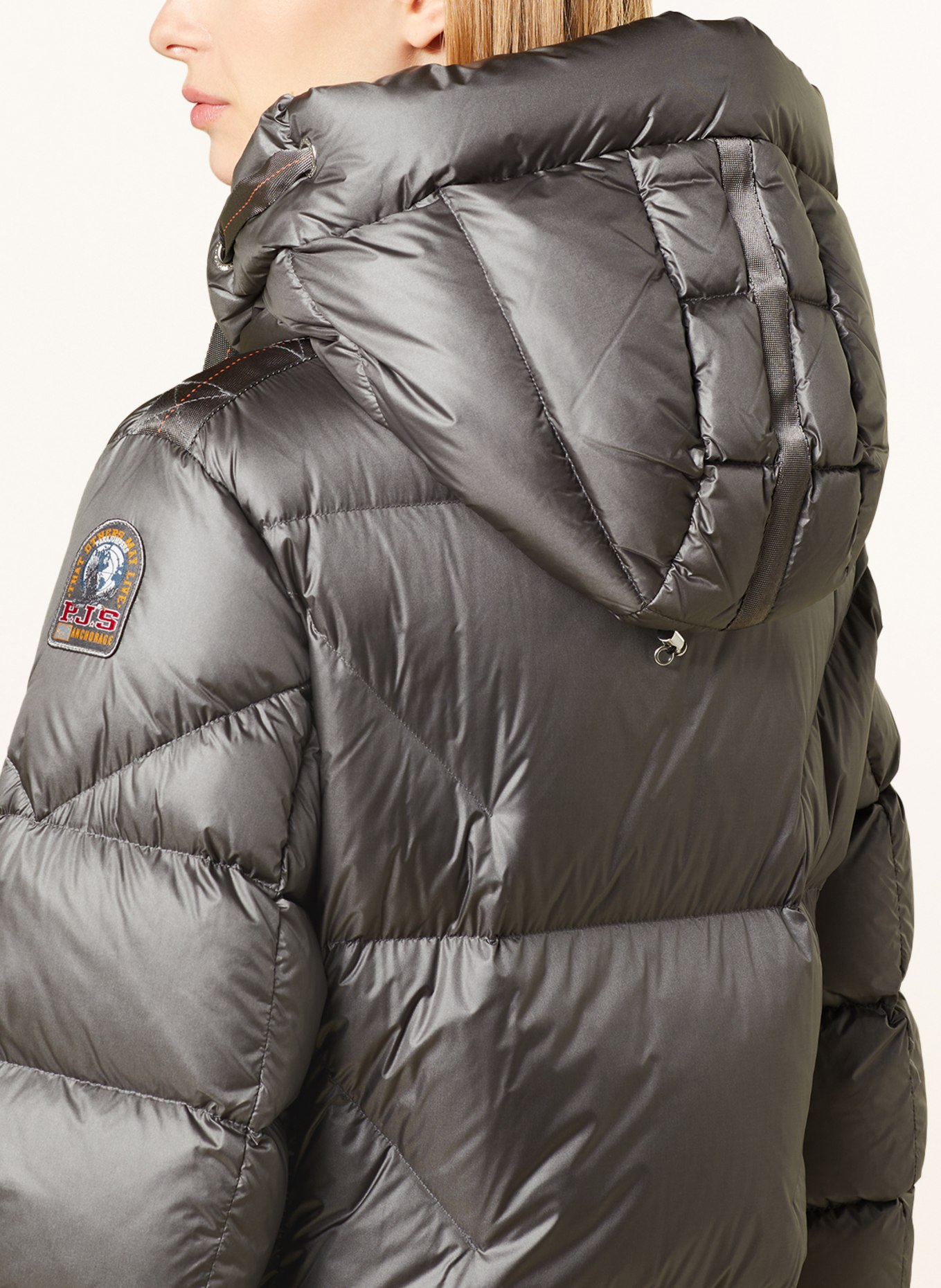 PARAJUMPERS Down coat, Color: GRAY (Image 5)