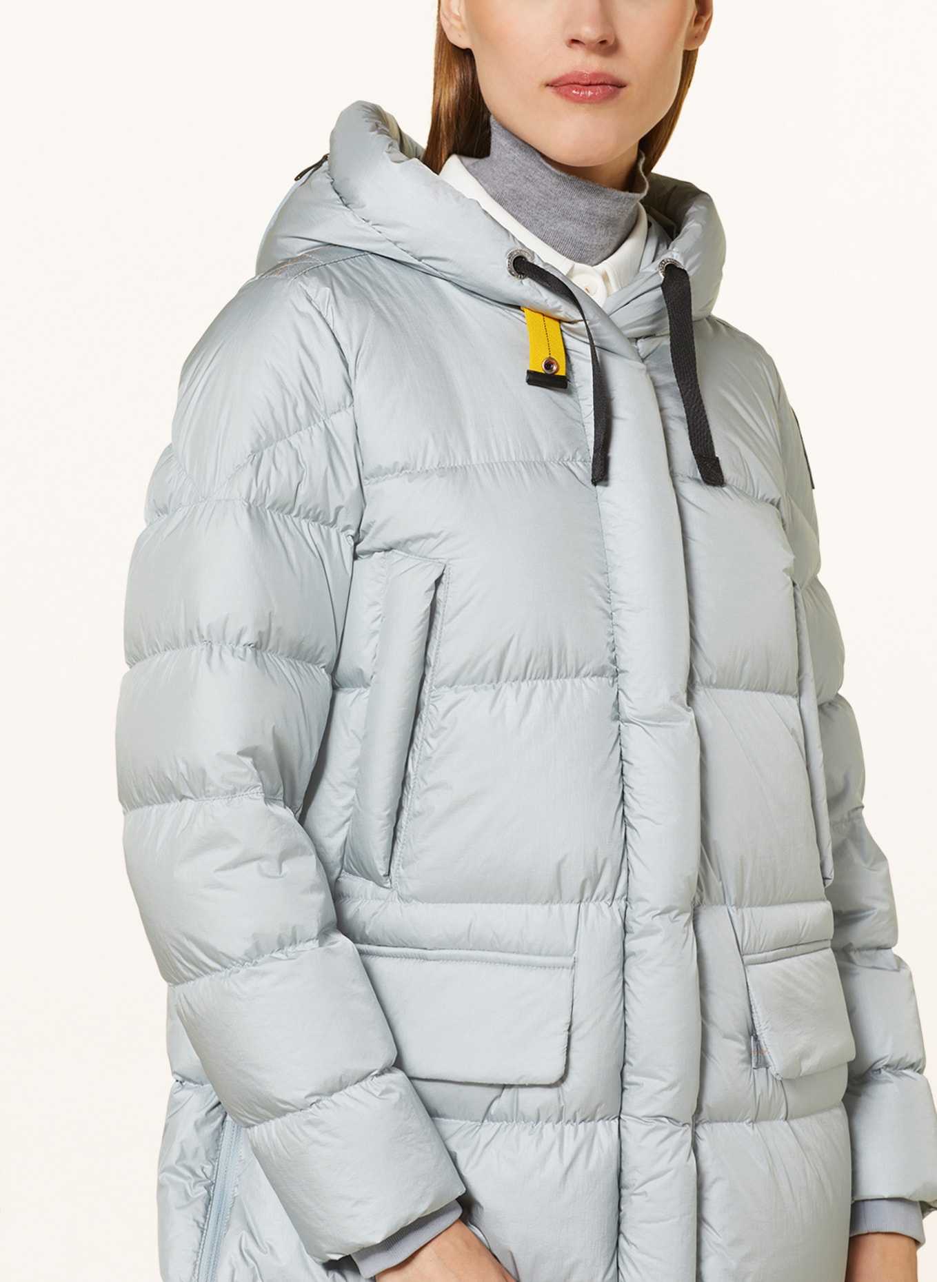 PARAJUMPERS Down coat MUMMY, Color: LIGHT GRAY (Image 5)