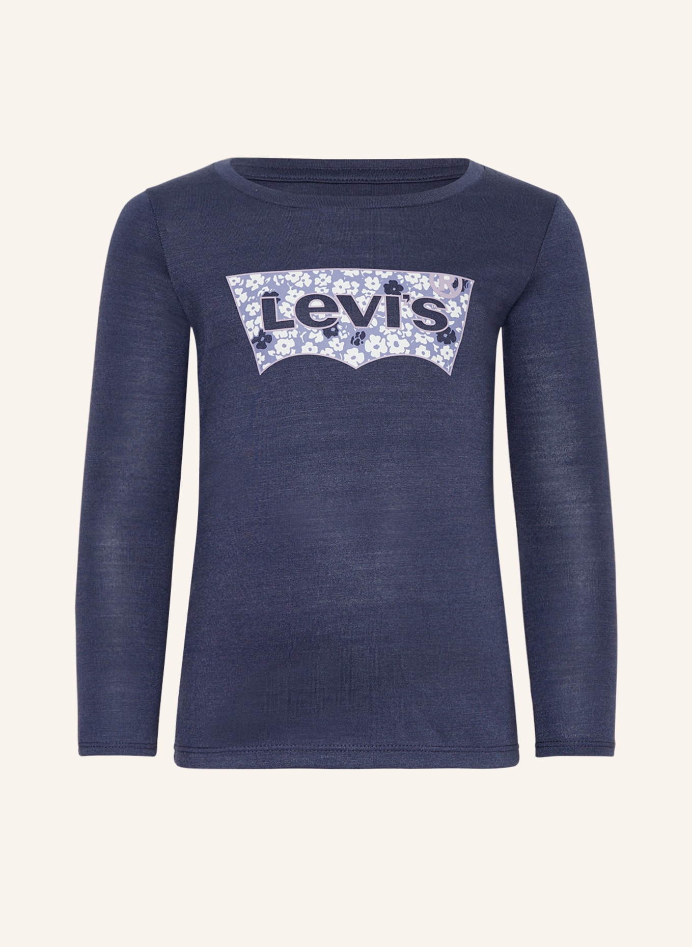 Levi's® Koszulka z długim rękawem z gumką do włosów, Kolor: NIEBIESKI (Obrazek 1)