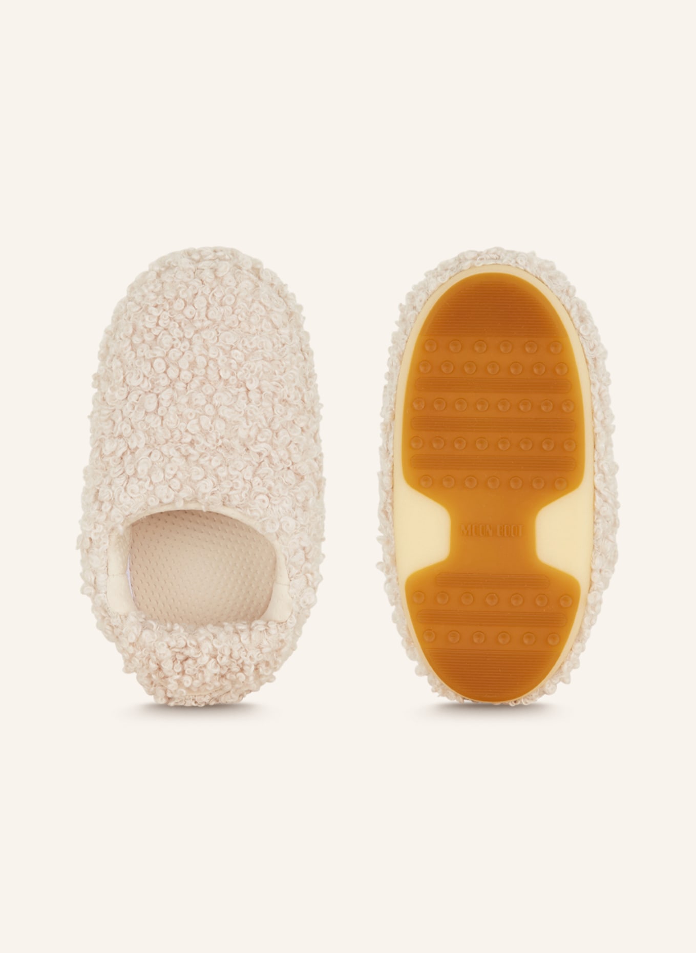 MOON BOOT Slip-ons with faux fur, Color: CREAM (Image 5)