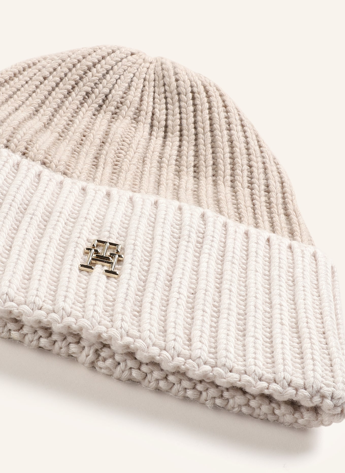 TOMMY HILFIGER Beanie LIMITLESS CHIC, Color: CREAM (Image 2)