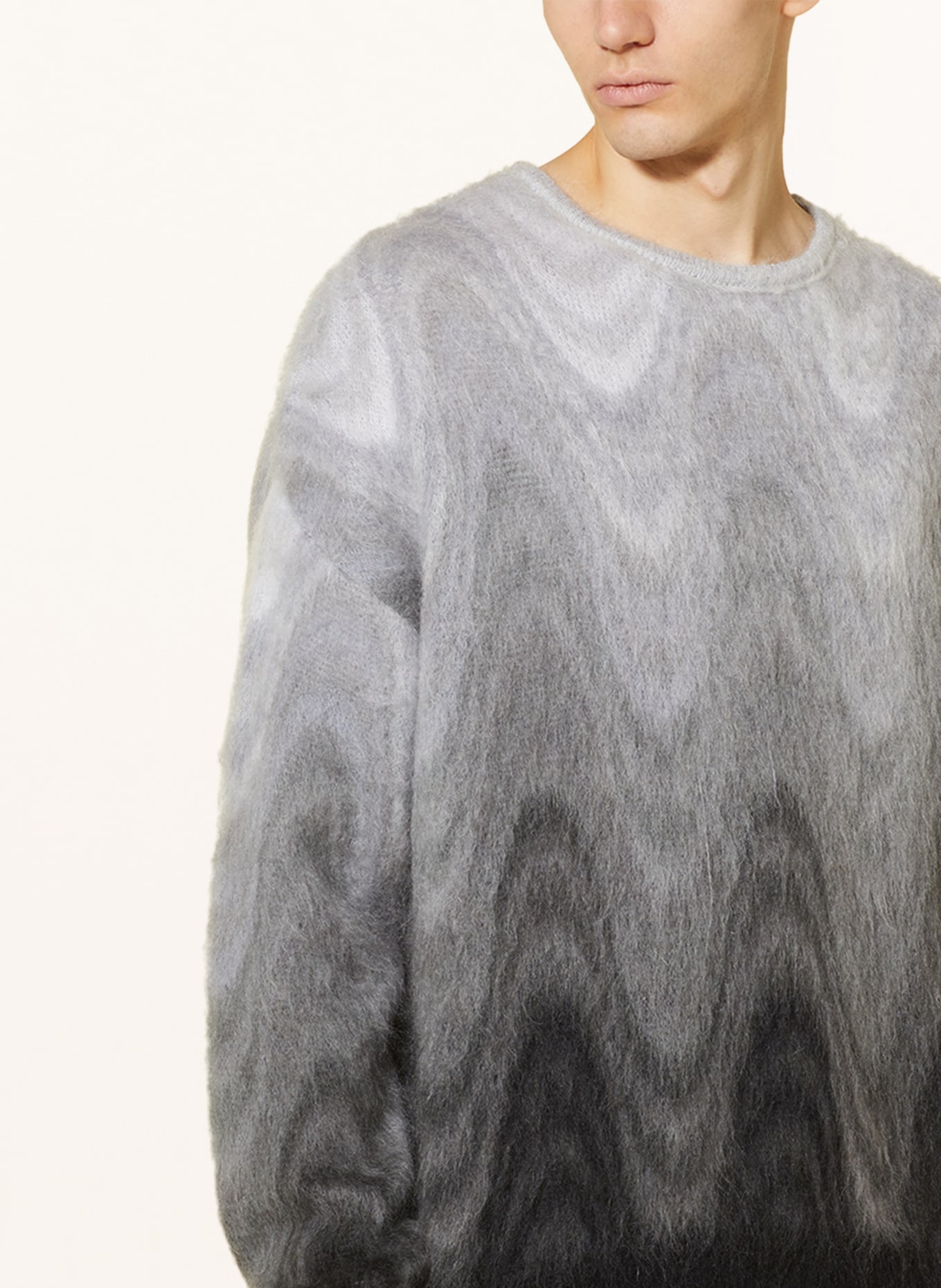ETRO Sweater with mohair, Color: BLACK/ WHITE/ GRAY (Image 4)