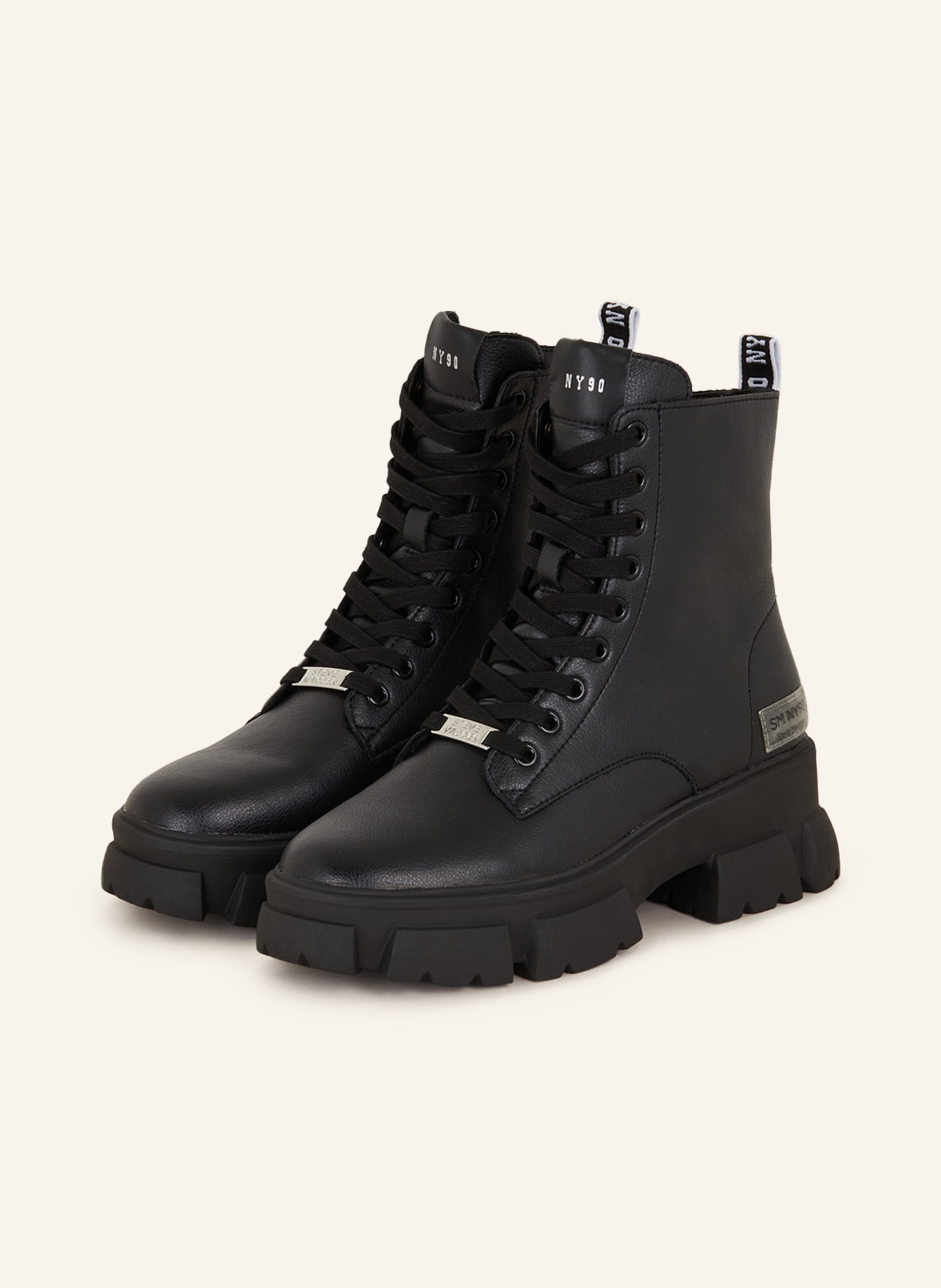 STEVE MADDEN Platform boots TANKER, Color: BLACK (Image 1)