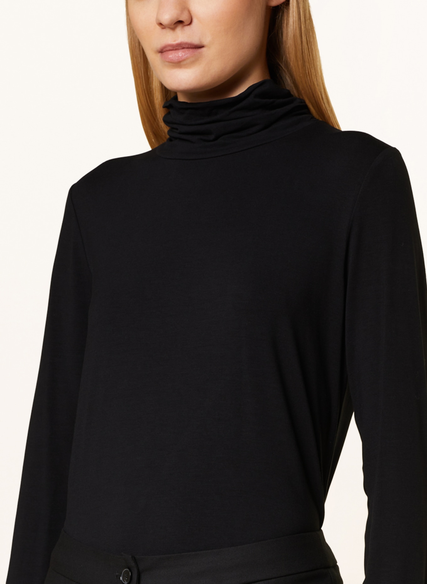 Betty Barclay Turtleneck shirt, Color: BLACK (Image 4)