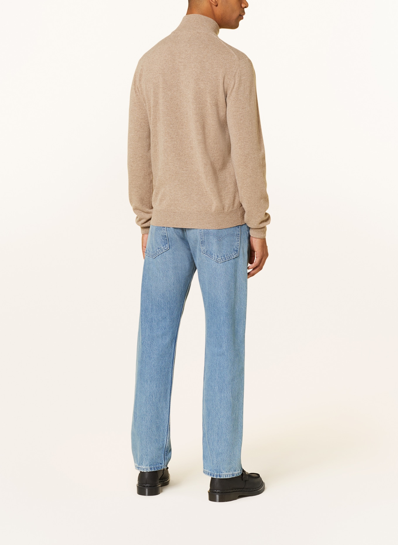 GANT Half-zip sweater, Color: BEIGE (Image 3)