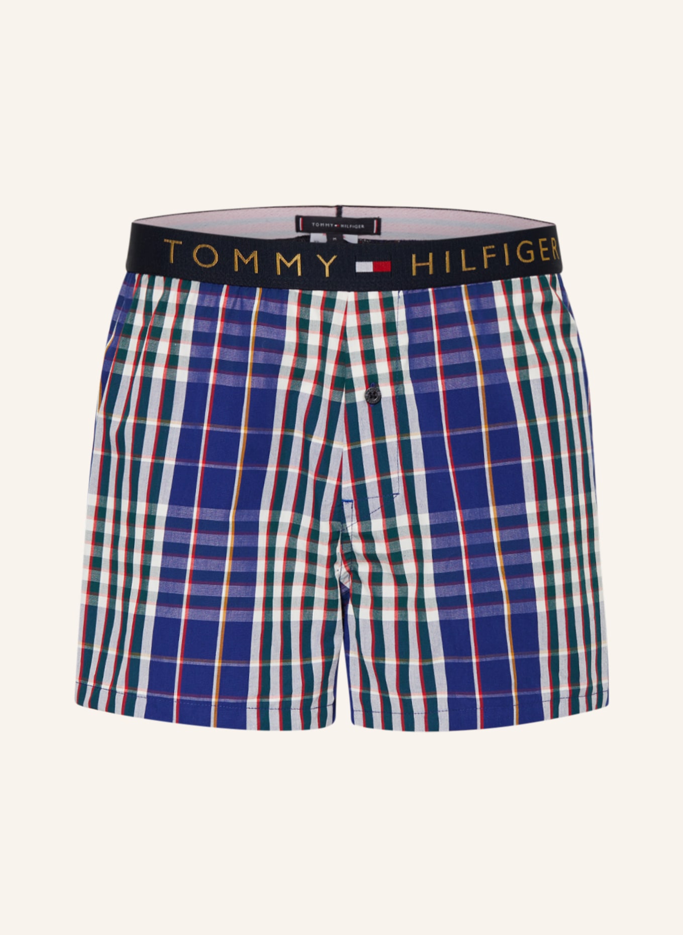 TOMMY HILFIGER Woven boxer shorts, Color: BLUE/ WHITE/ RED (Image 1)