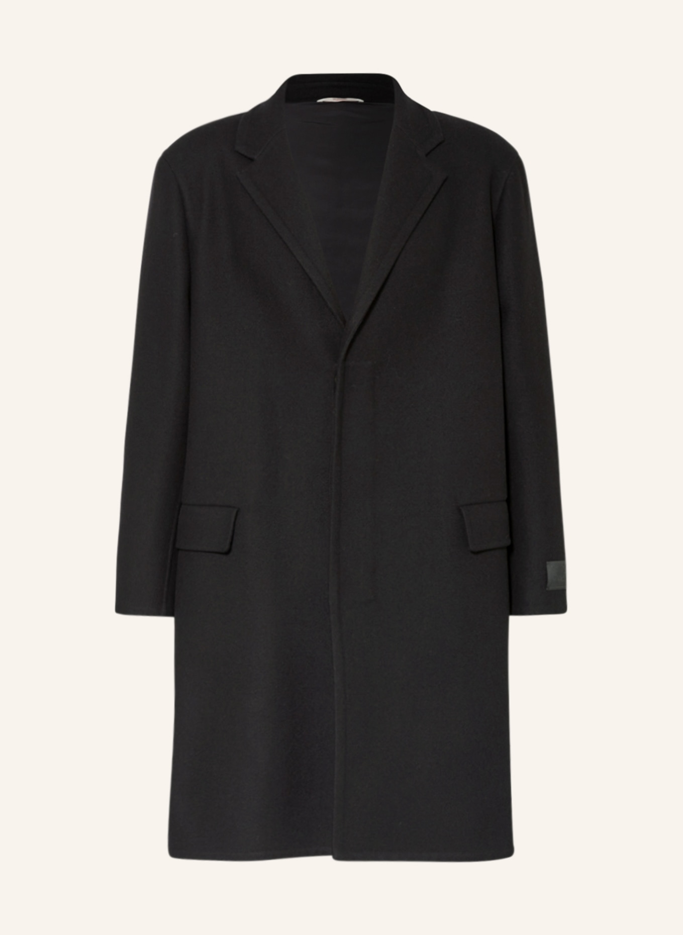 VALENTINO Wool coat, Color: BLACK (Image 1)