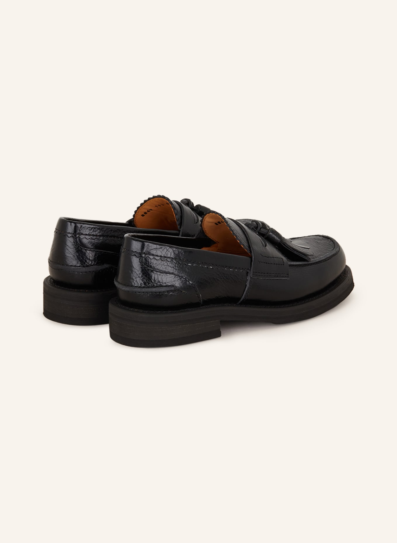 OUR LEGACY Loafers, Color: BLACK (Image 2)