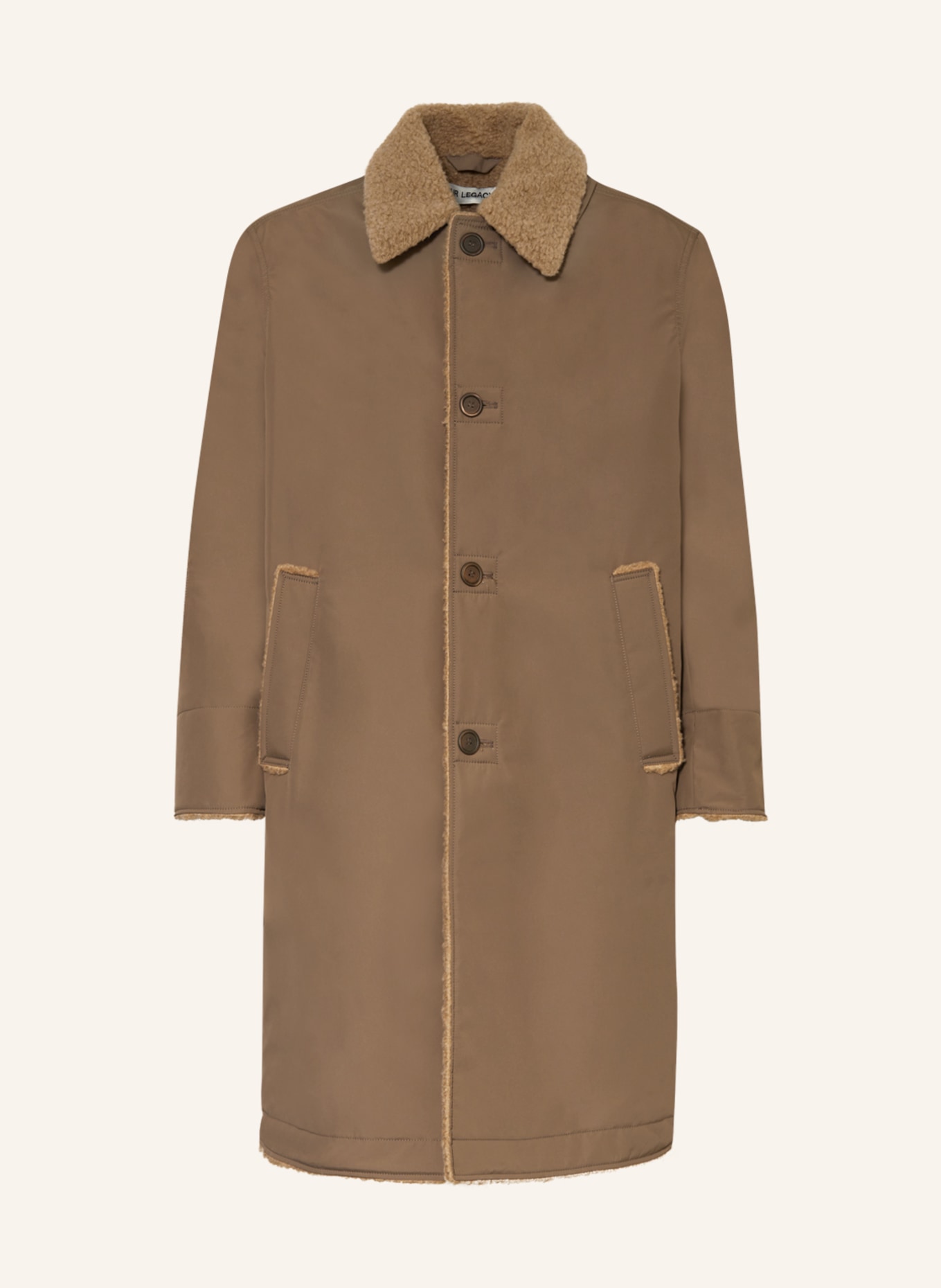 OUR LEGACY Coat, Color: LIGHT BROWN (Image 1)
