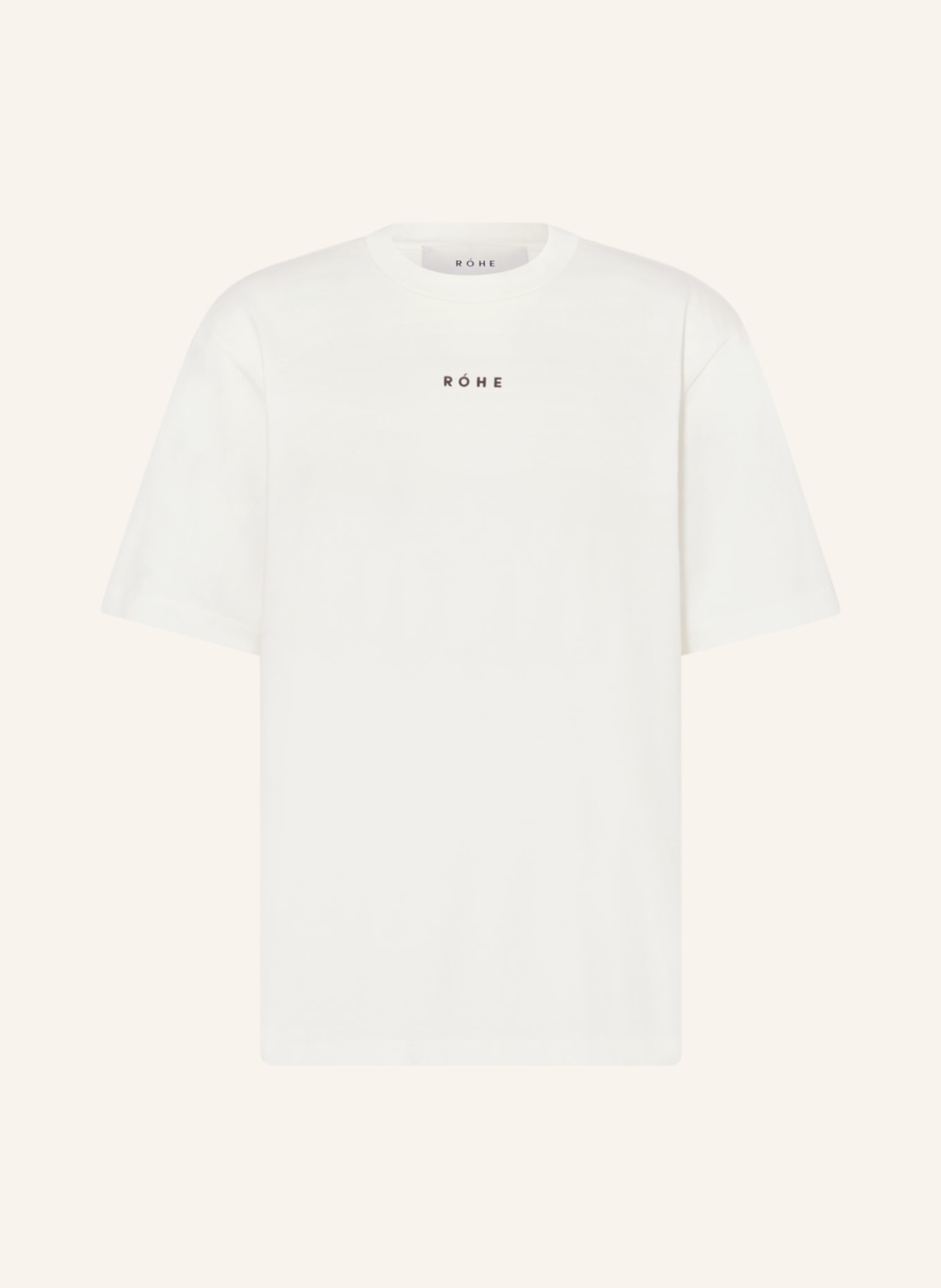 R HE T shirt in ecru