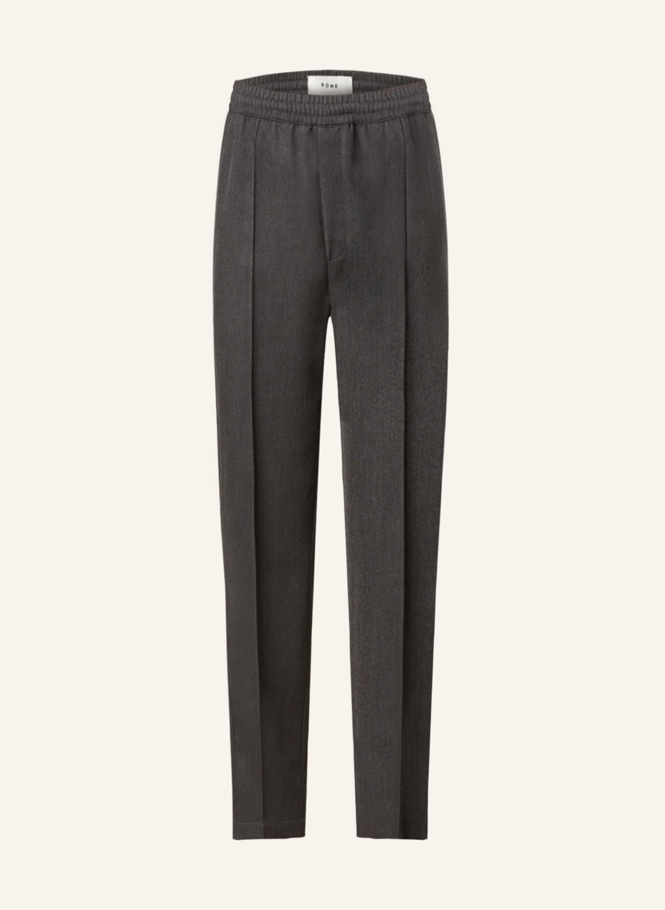 RÓHE Pants in jogger style, Color: GRAY (Image 1)