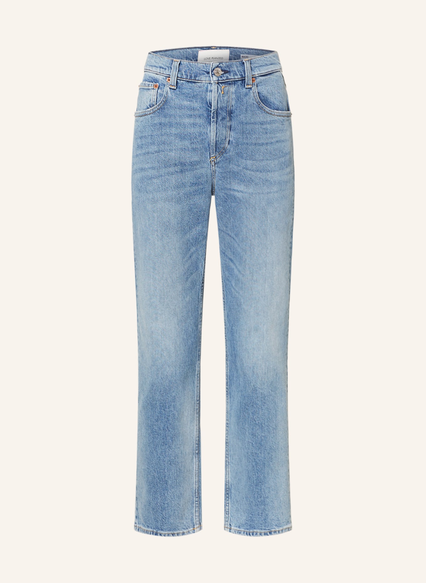 REPLAY Straight Jeans, Farbe: 009 MEDIUM BLUE (Bild 1)