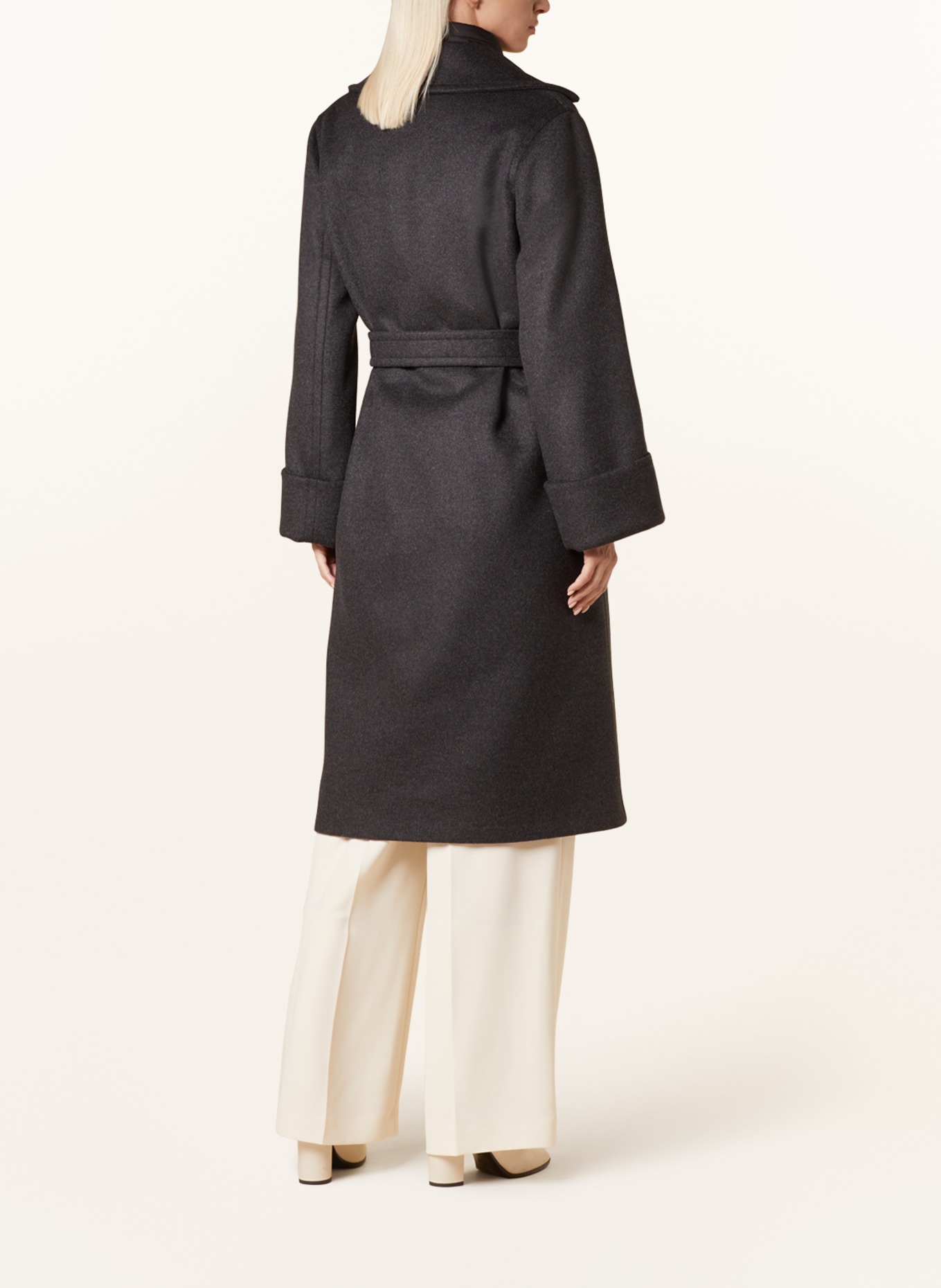 Fay 2-in-1 wool coat, Color: DARK GRAY (Image 3)