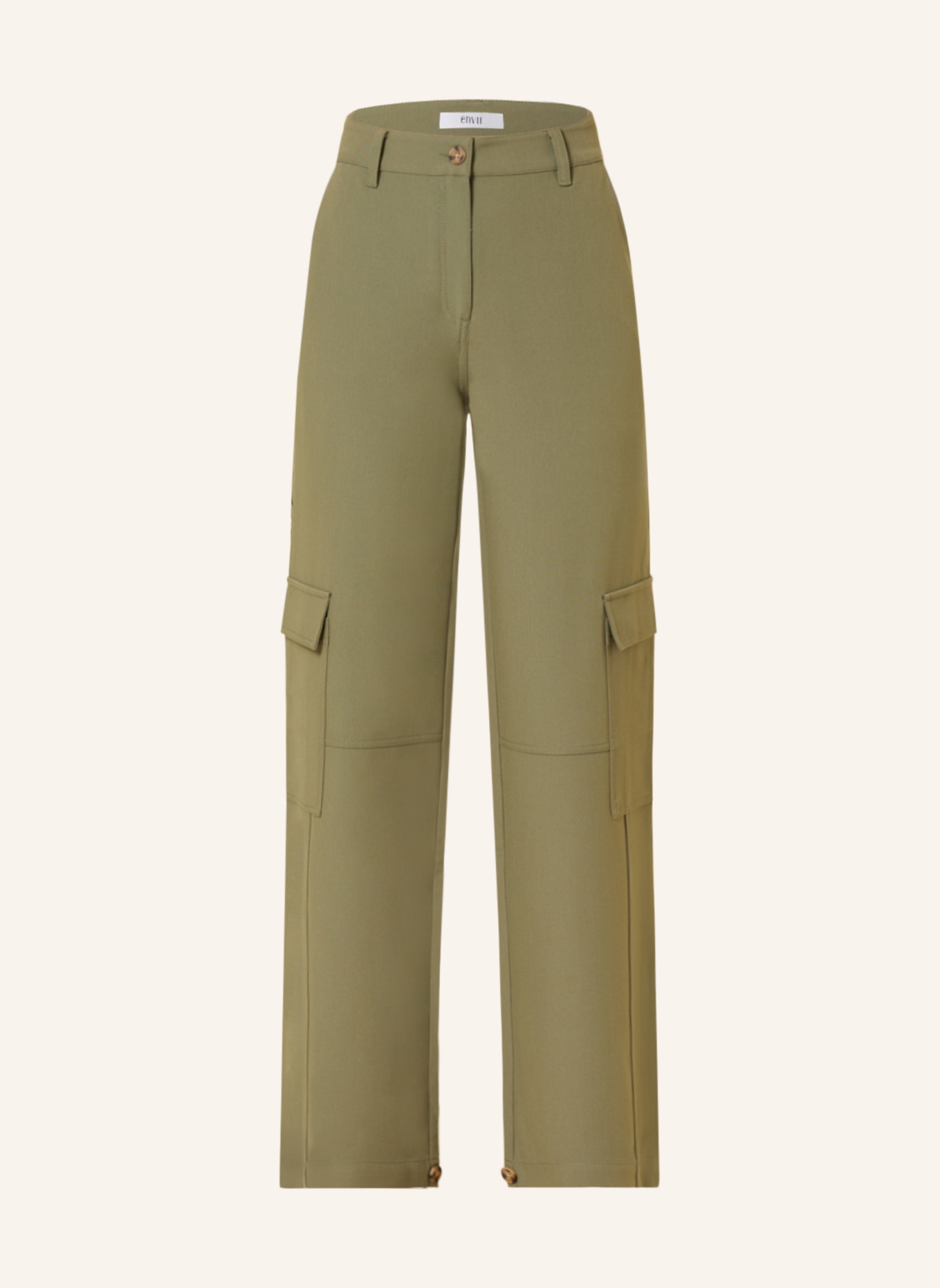 ENVII Cargo pants ENPLANET, Color: GREEN (Image 1)