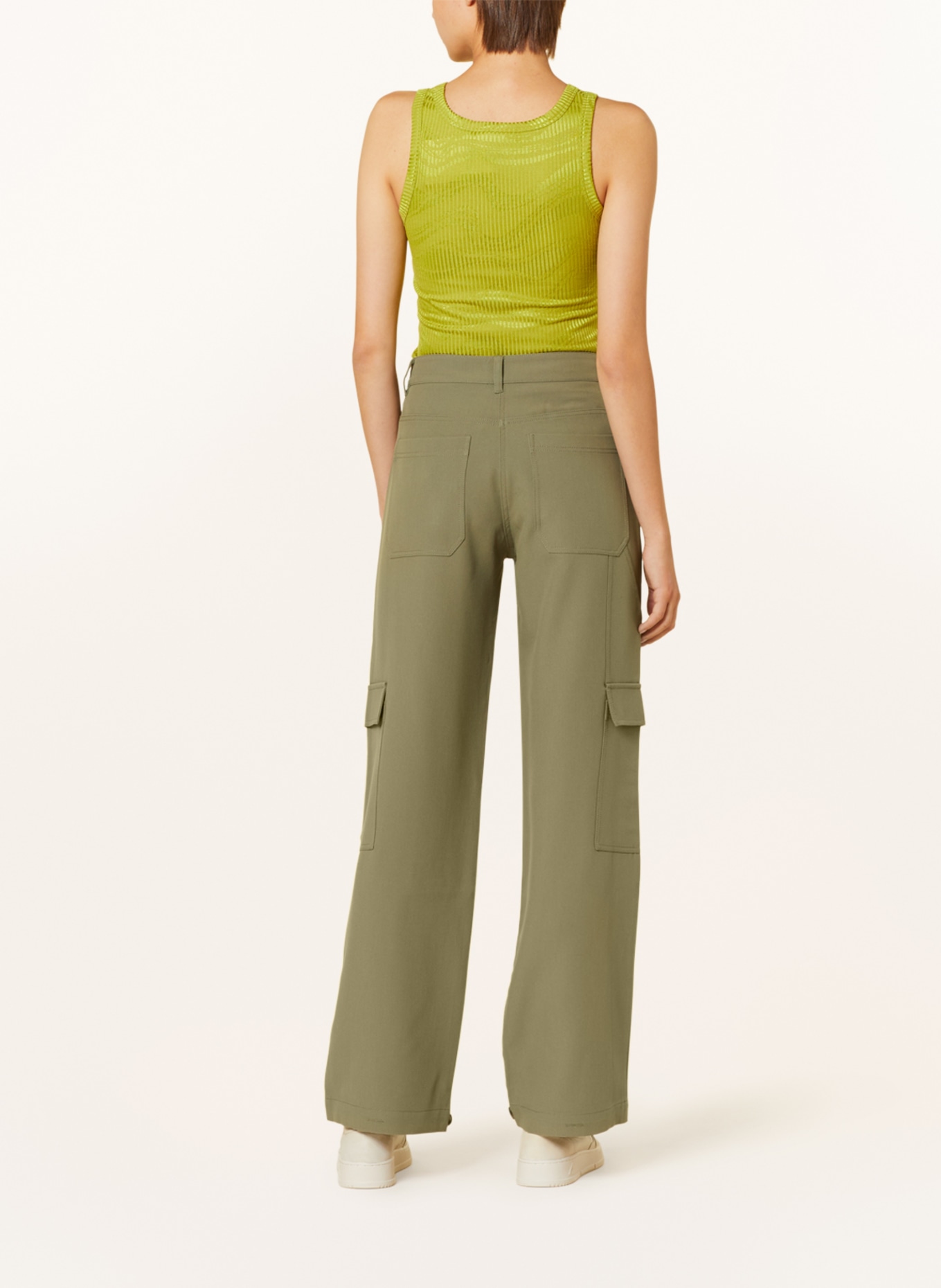 ENVII Cargo pants ENPLANET, Color: GREEN (Image 3)