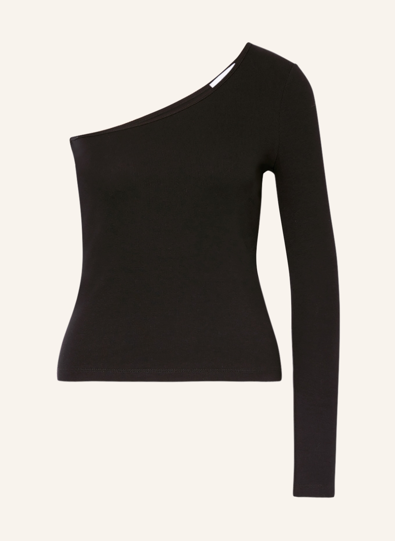 ENVII One-shoulder shirt ENALLY, Color: BLACK (Image 1)