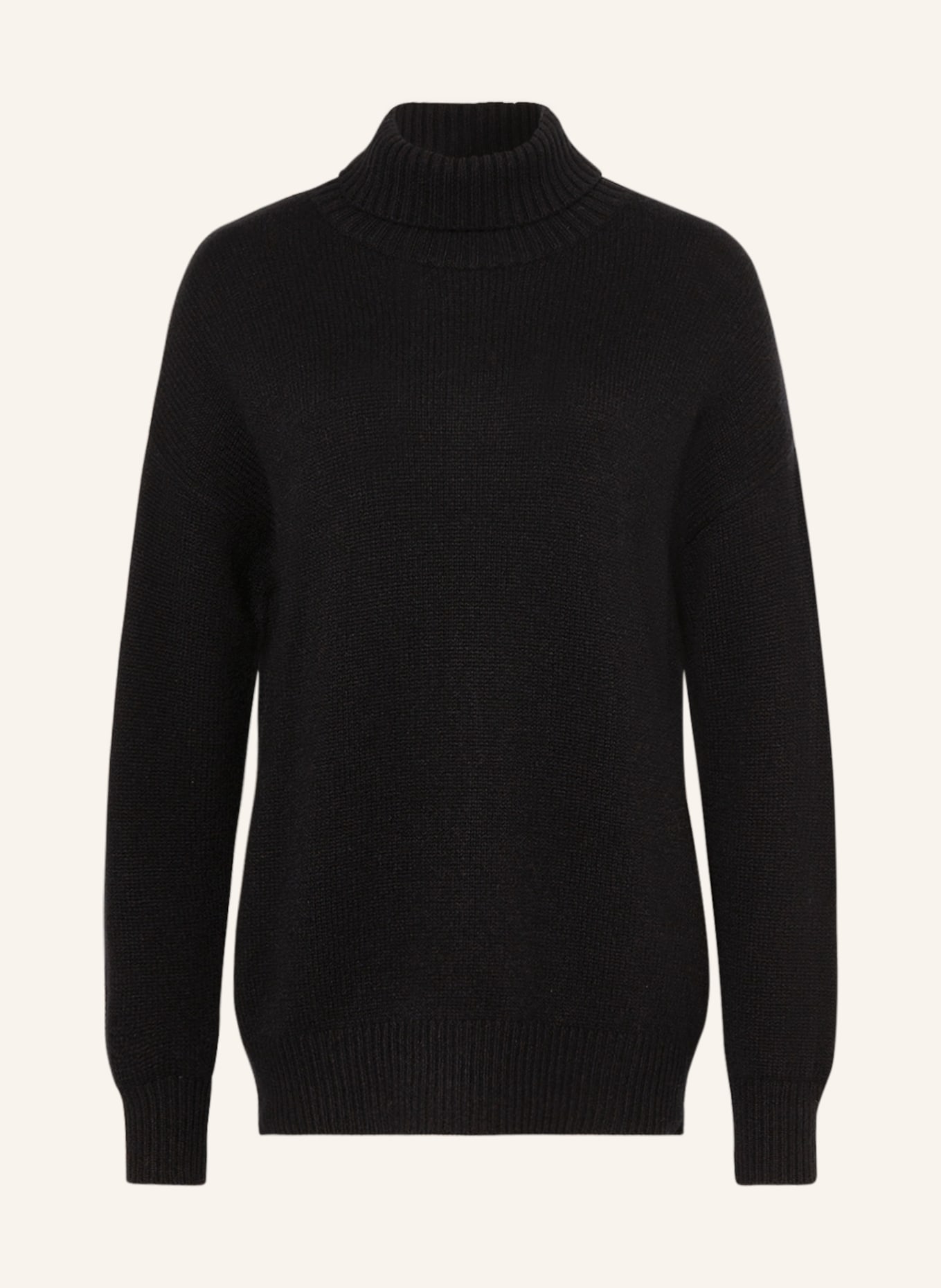 (THE MERCER) N.Y. Turtleneck sweater in cashmere, Color: BLACK (Image 1)