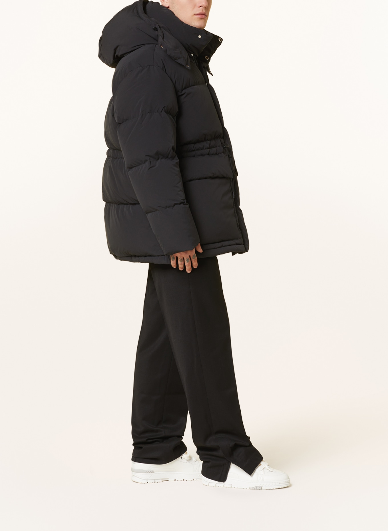 AXEL ARIGATO Down jacket NEBRASKA with removable hood, Color: BLACK (Image 4)