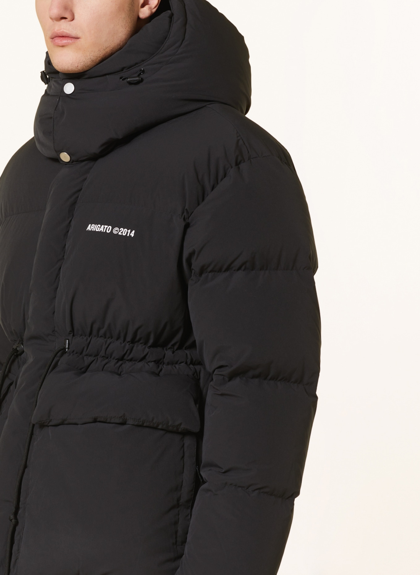 AXEL ARIGATO Down jacket NEBRASKA with removable hood, Color: BLACK (Image 5)