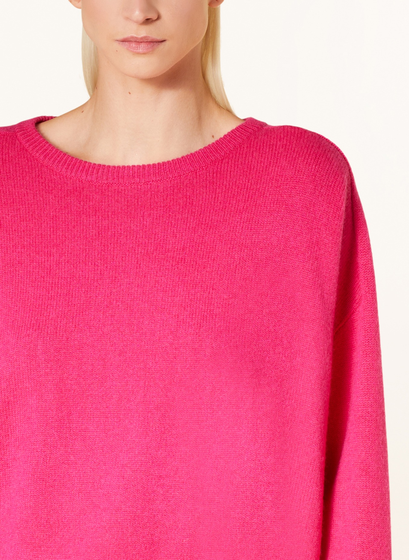 (THE MERCER) N.Y. Cashmere sweater, Color: PINK (Image 4)