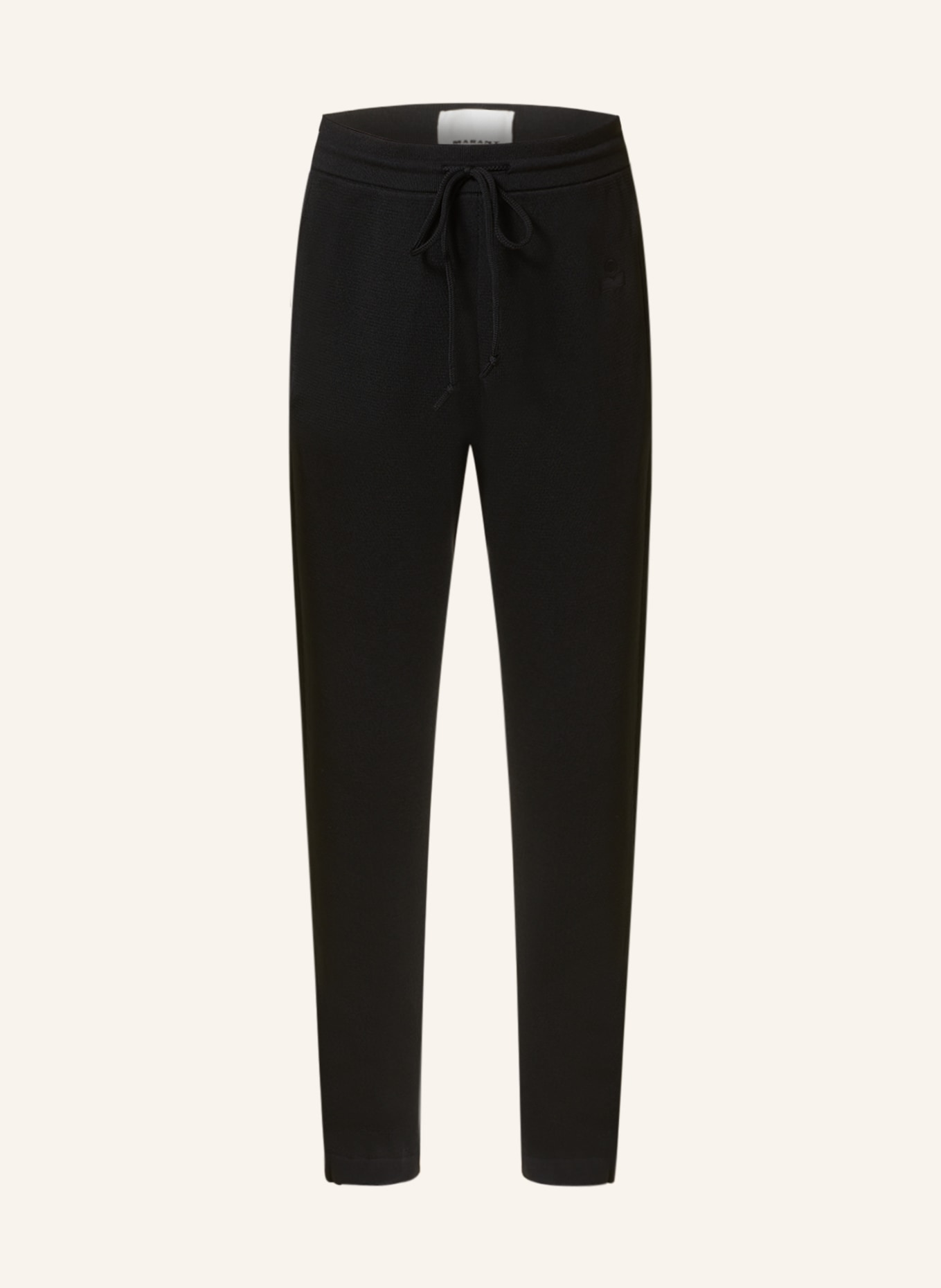 ISABEL MARANT Trousers AVERY-GB in jogger style, Color: BLACK (Image 1)