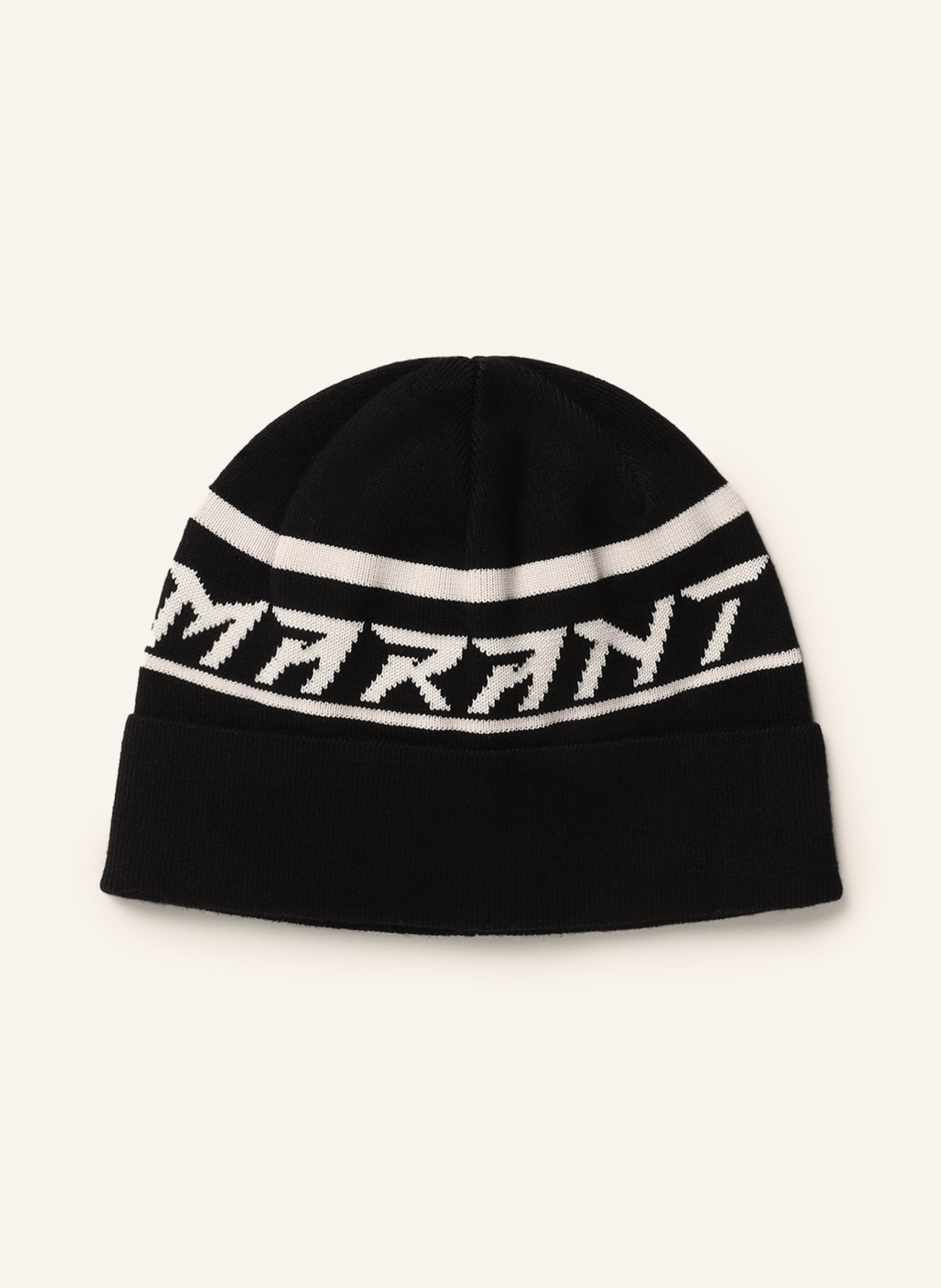 ISABEL MARANT Hat CLIFF, Color: BLACK/ CREAM (Image 1)