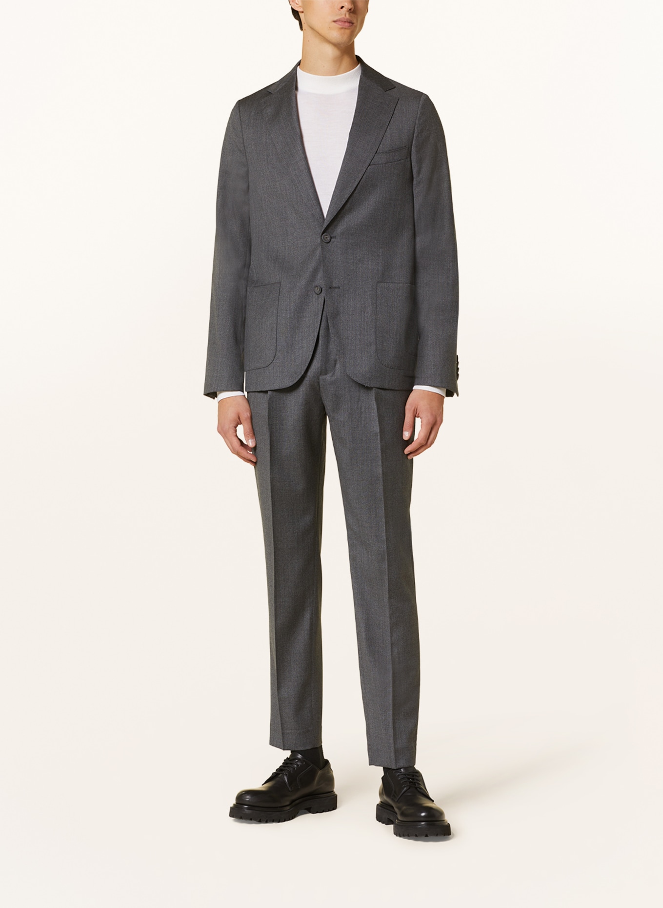 Officine Générale Suit jacket ARTHUS regular fit, Color: MIDGREY (Image 2)
