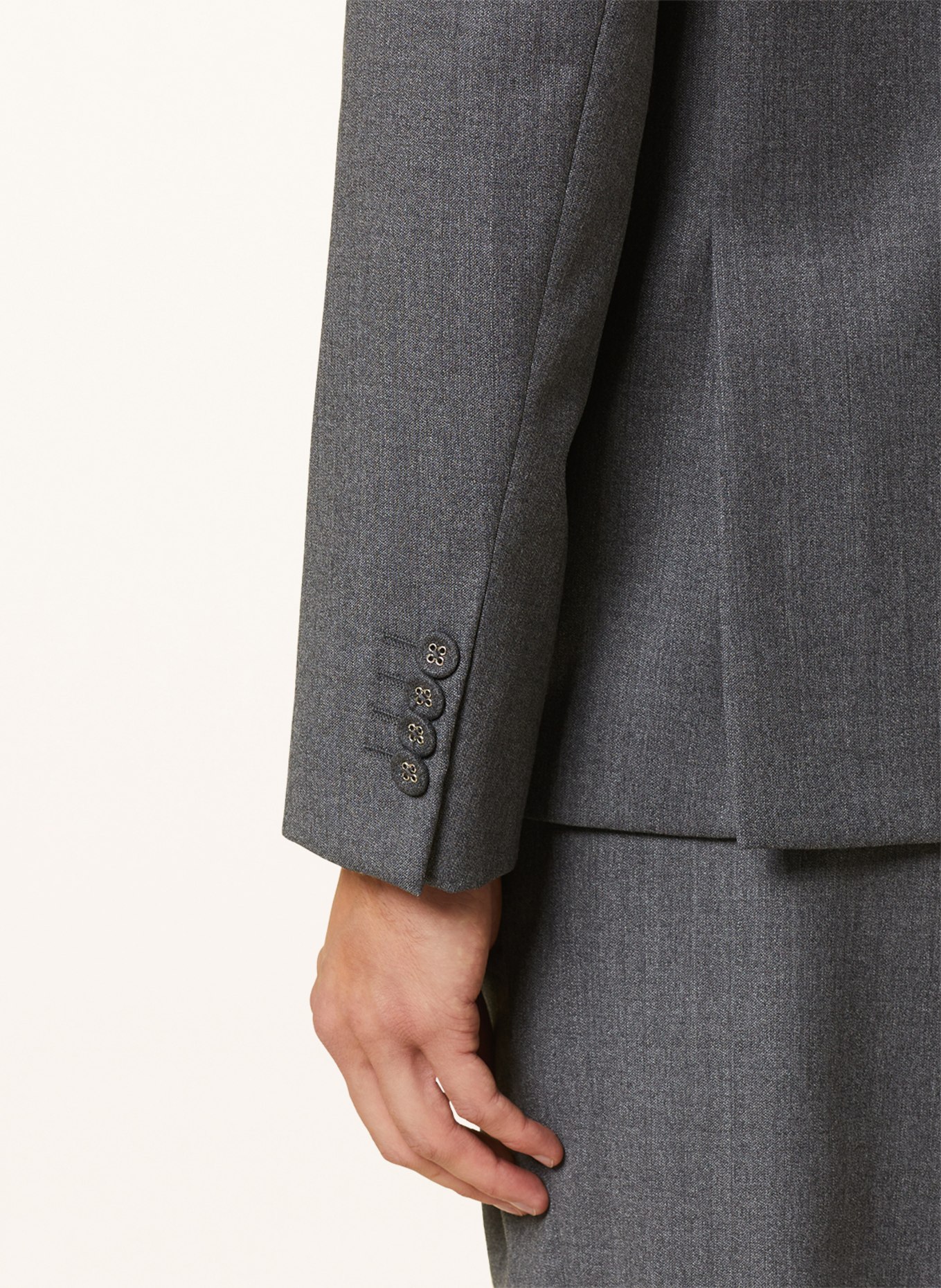 Officine Générale Suit jacket ARTHUS regular fit, Color: MIDGREY (Image 6)