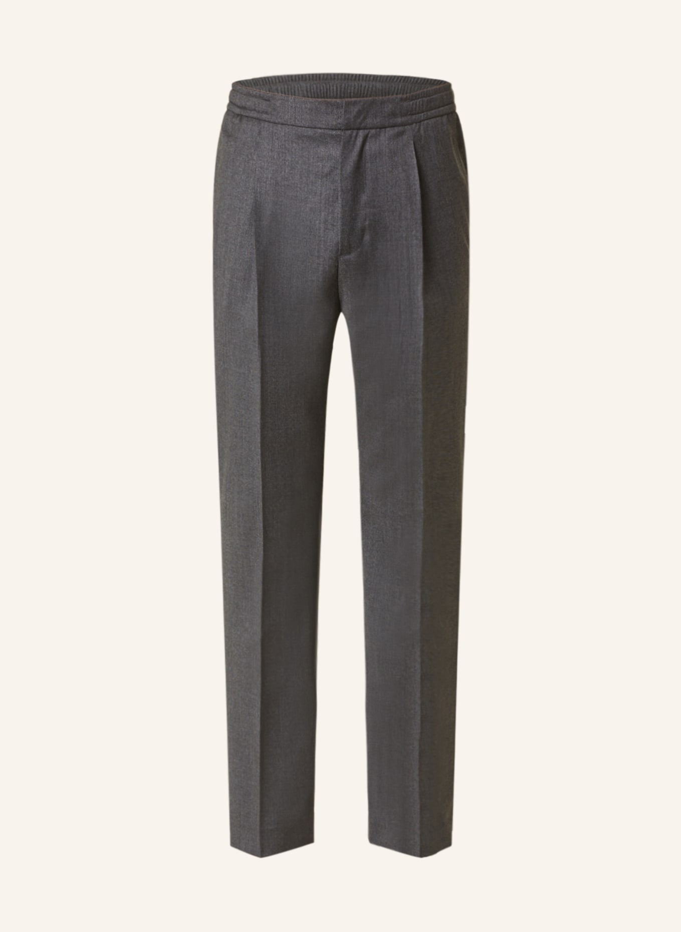 Officine Générale Suit trousers DREW tapered fit, Color: GRAY (Image 1)