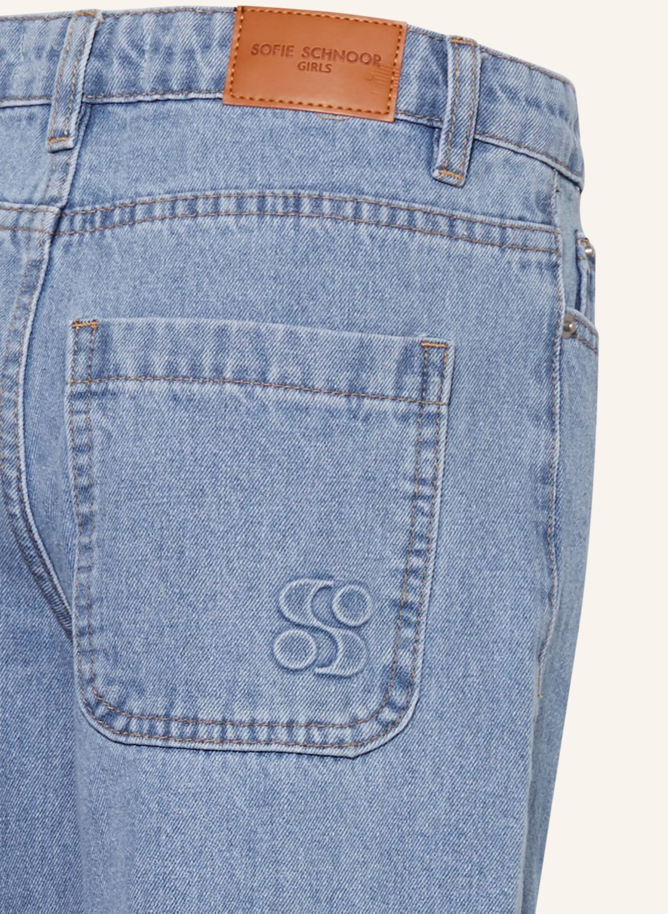 SOFIE SCHNOOR Jeans-Culotte IZA, Farbe: 5063 Light Blue (Bild 3)
