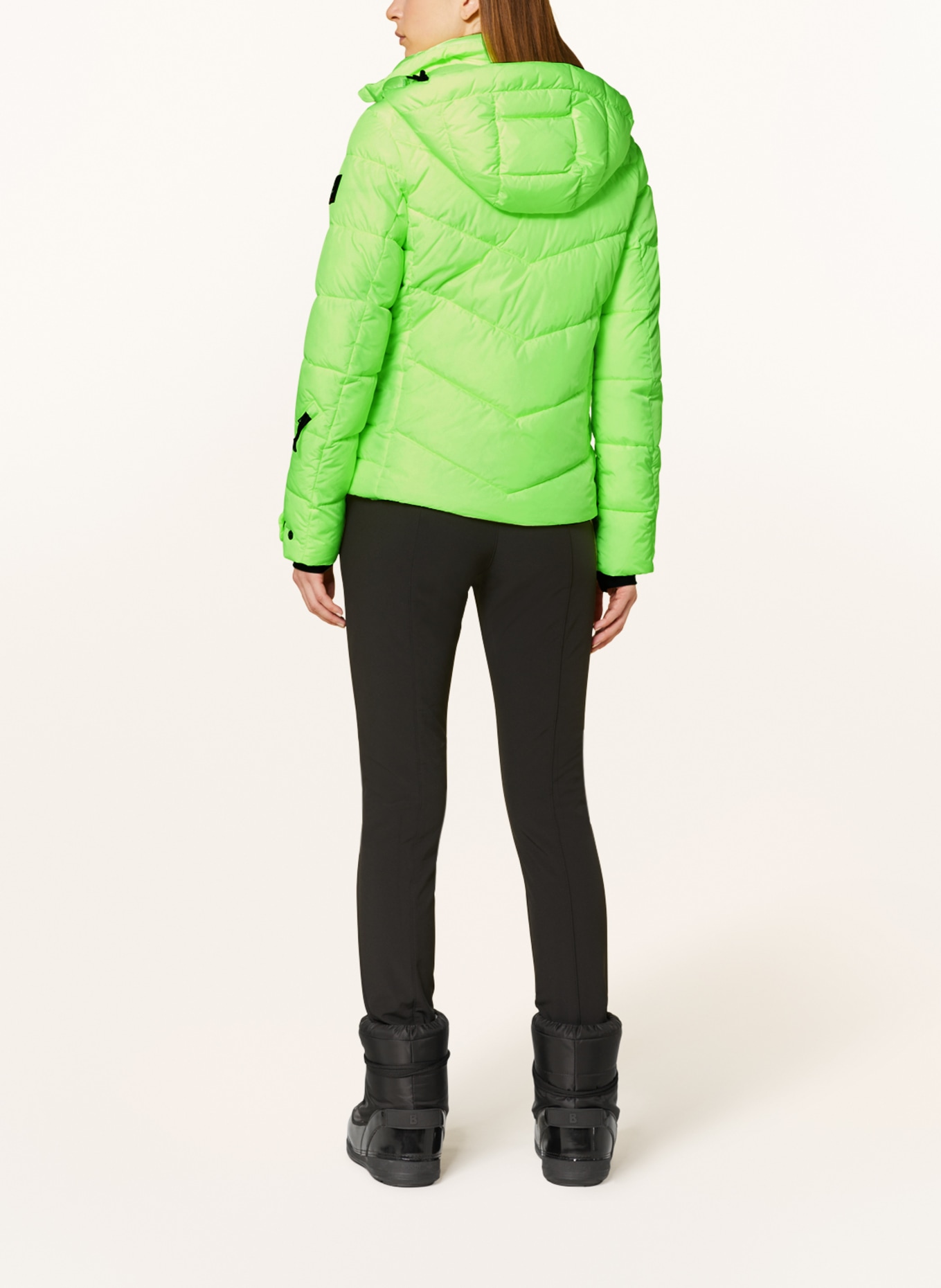 FIRE+ICE Ski jacket SAELLY 2, Color: NEON GREEN (Image 3)