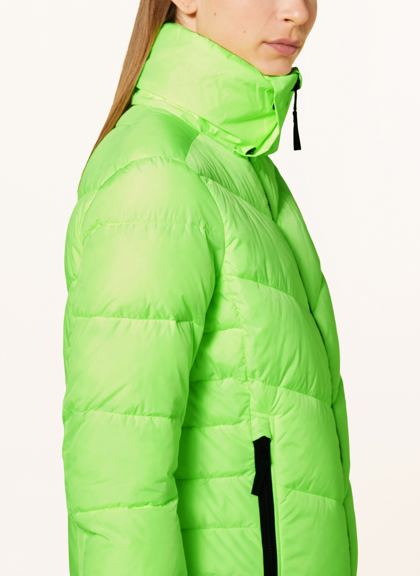 FIRE+ICE Ski jacket SAELLY 2, Color: NEON GREEN (Image 6)