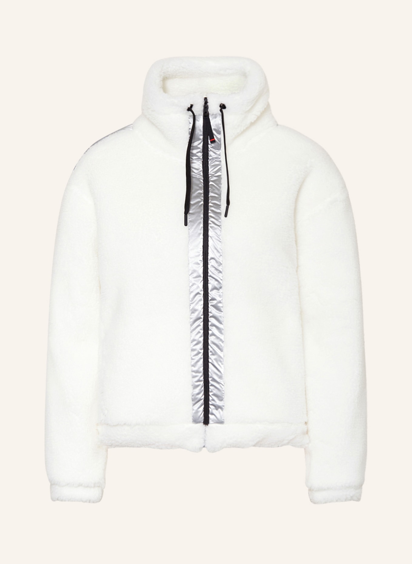 FIRE+ICE Fleece jacket NINETTA, Color: WHITE/ SILVER (Image 1)
