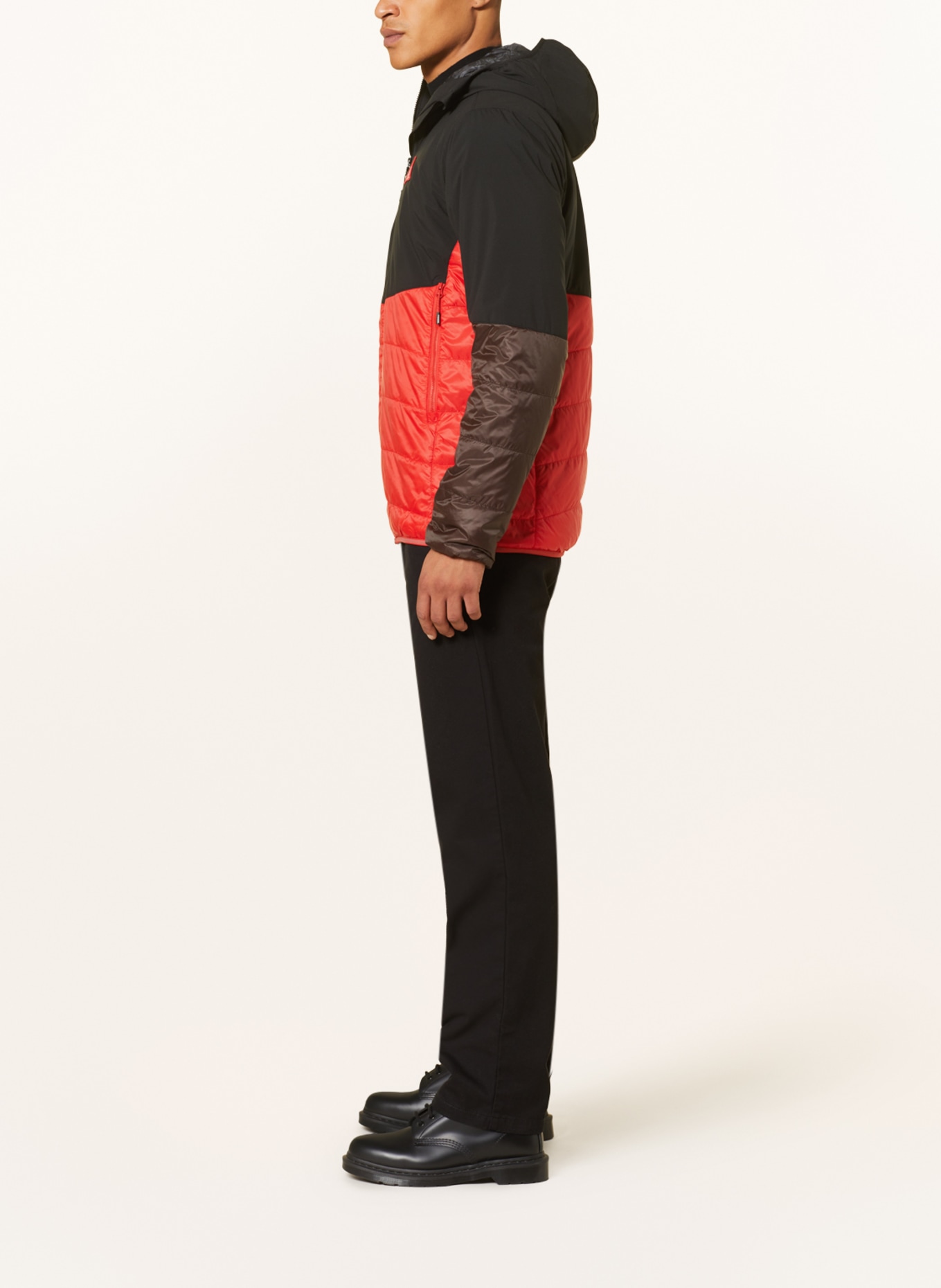 maloja Quilted jacket PIKUJM., Color: RED/ BLACK (Image 4)