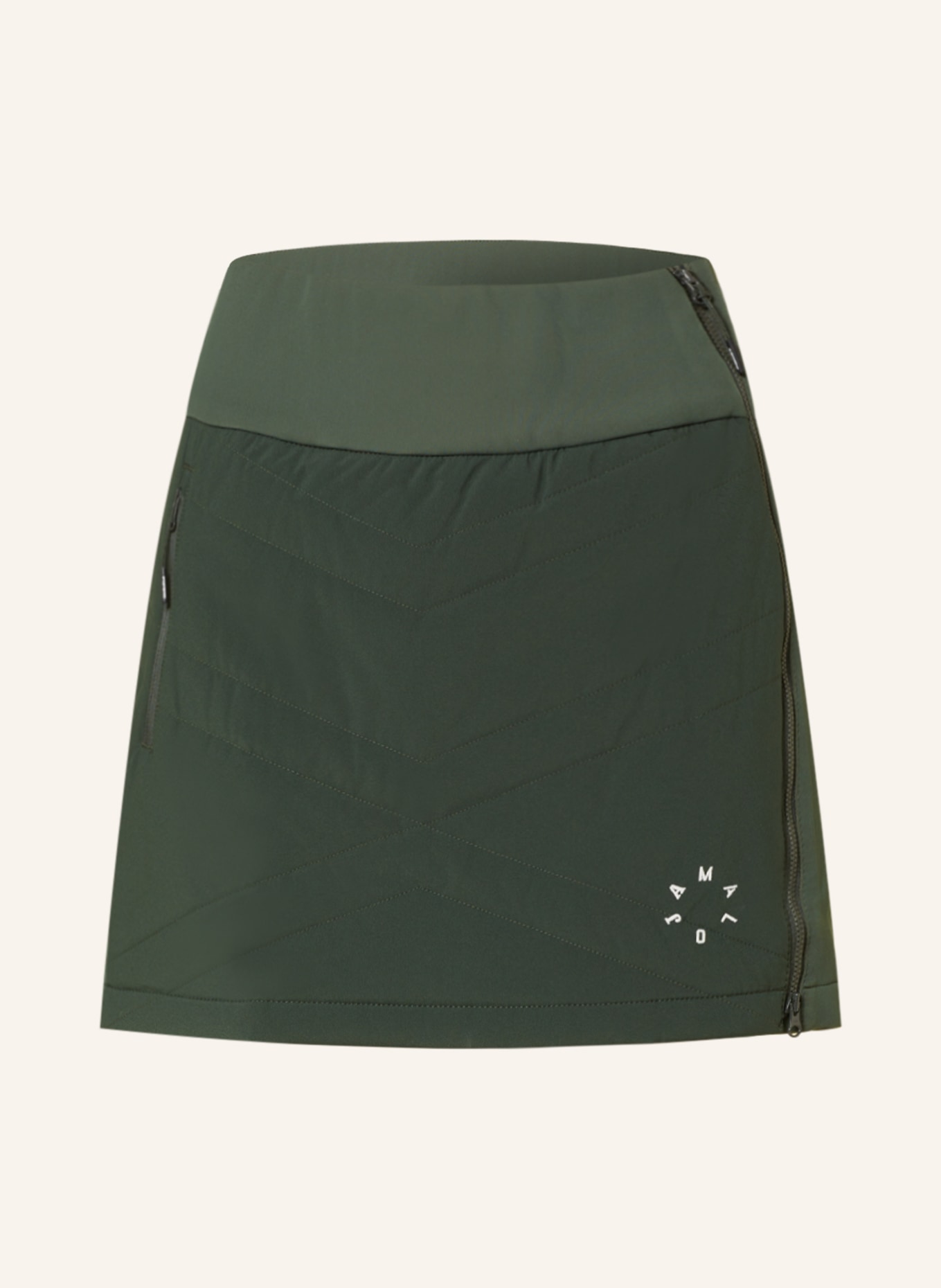 maloja Quilted skirt HOCHFEILER M., Color: GREEN (Image 1)