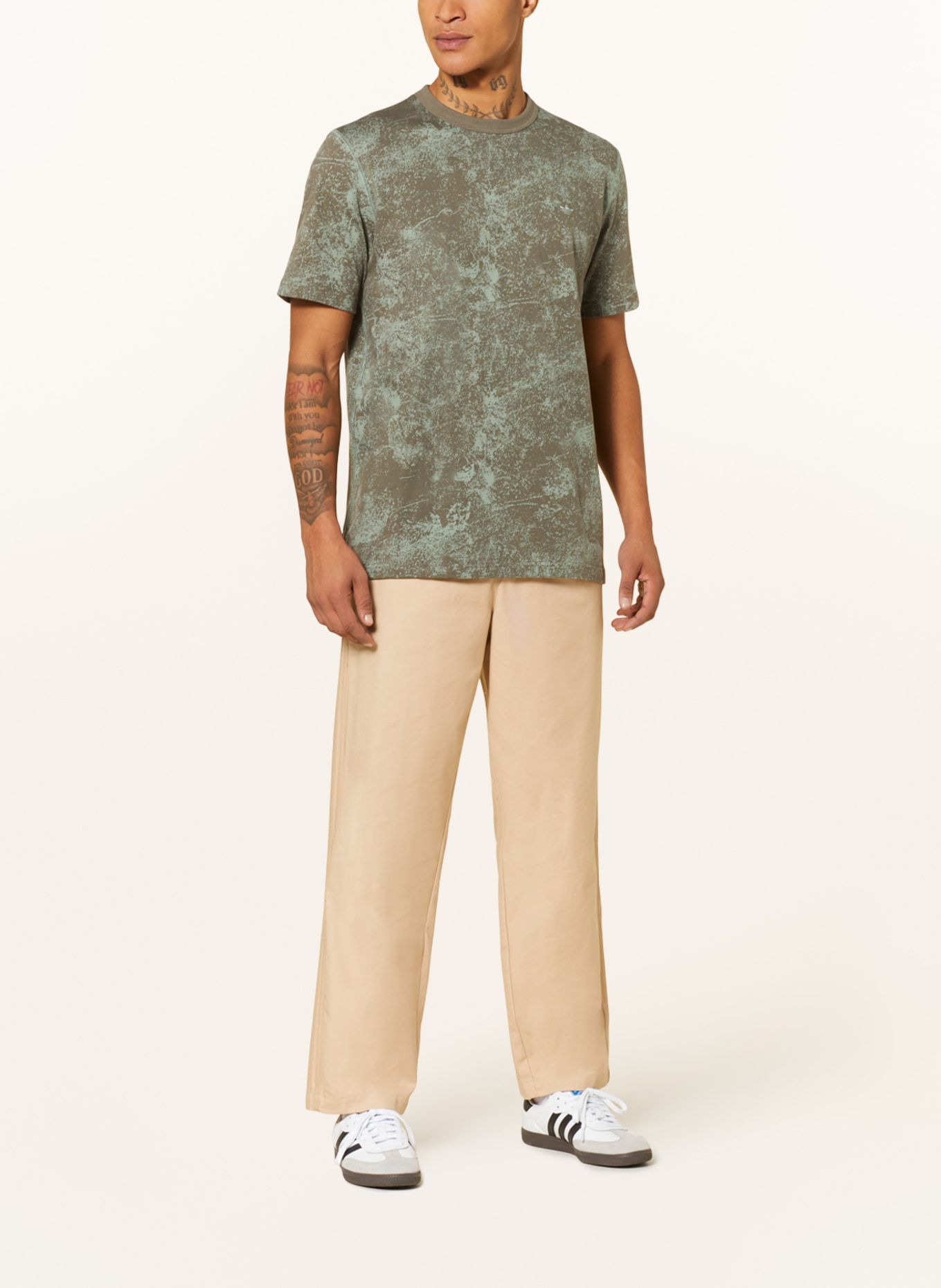 adidas Originals T-shirt ADVENTURE, Color: OLIVE/ GREEN (Image 2)