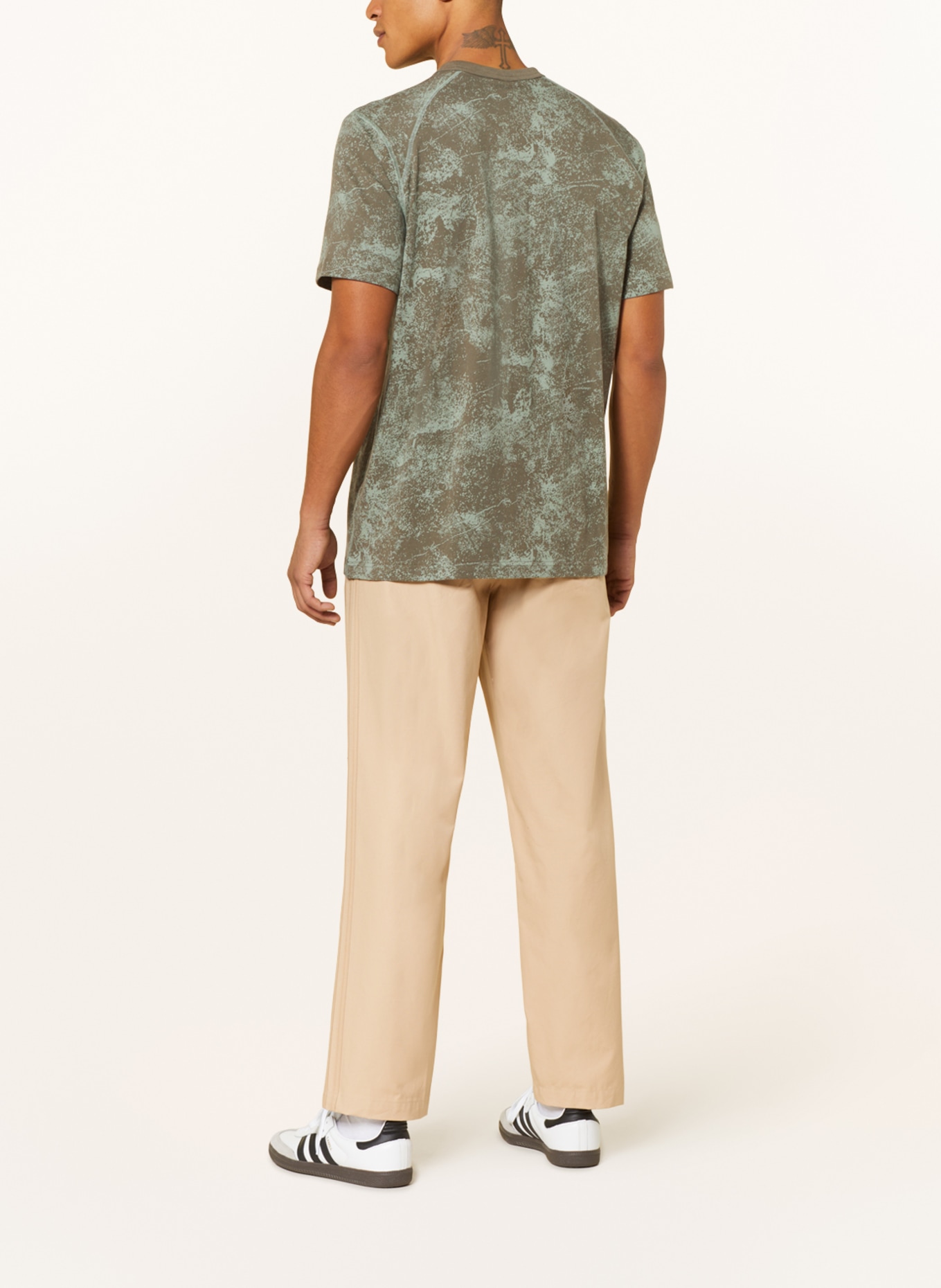 adidas Originals T-shirt ADVENTURE, Color: OLIVE/ GREEN (Image 3)
