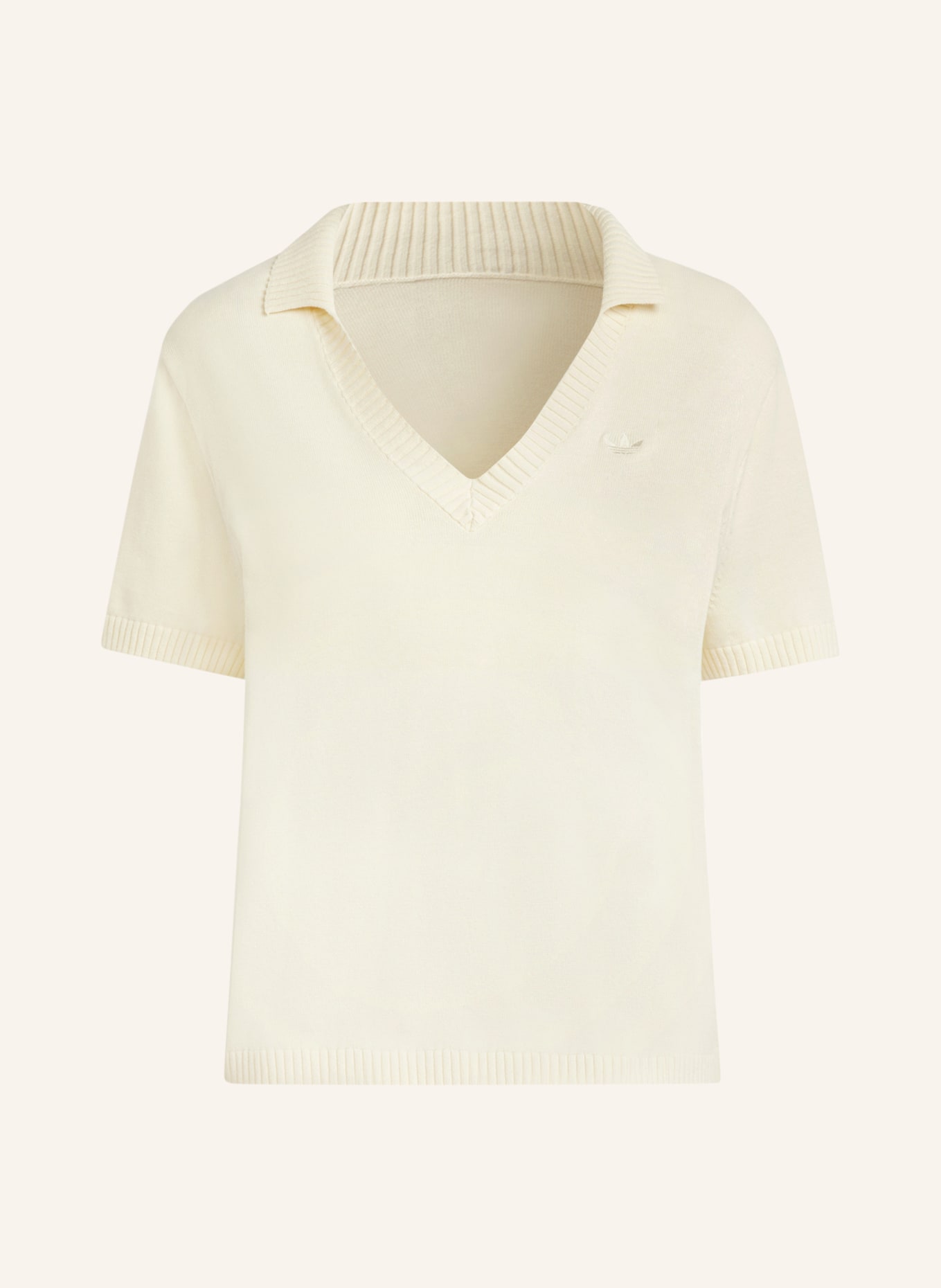 adidas Originals Knit shirt, Color: LIGHT YELLOW (Image 1)