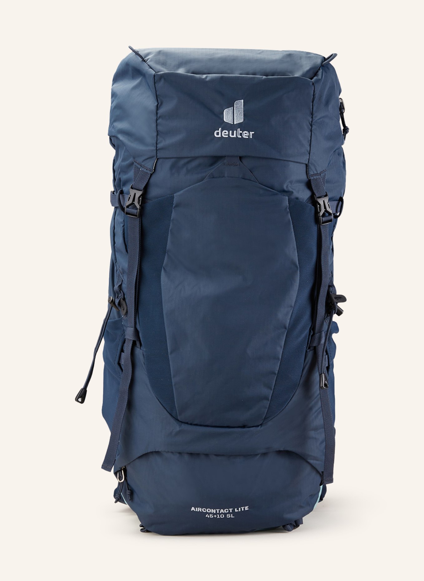 deuter Backpack AIRCONTACT LITE 45 + 10 SL, Color: DARK BLUE/ GREEN (Image 1)