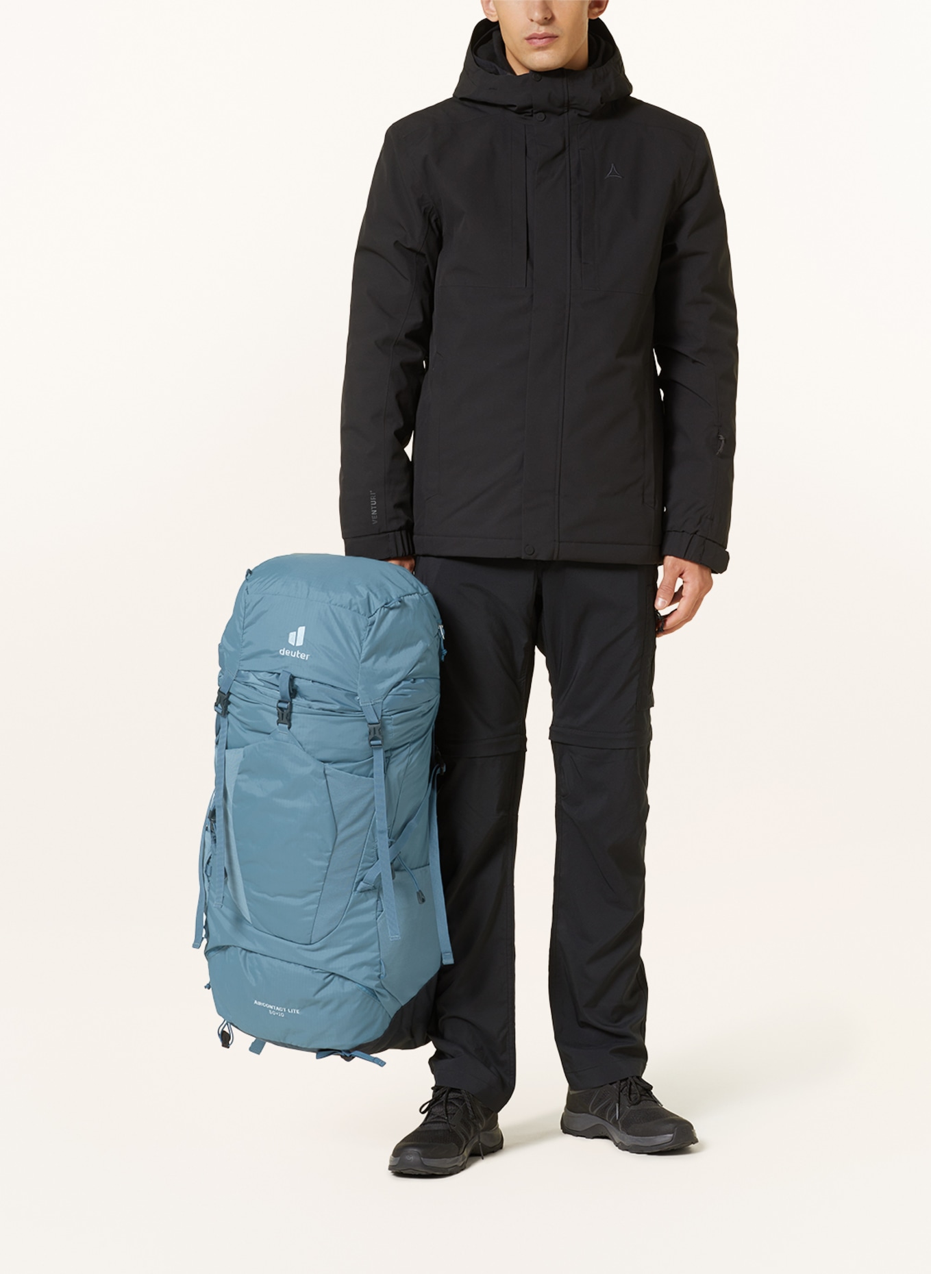 deuter Backpack AIRCONTACT LITE 50 + 10, Color: BLUE (Image 6)