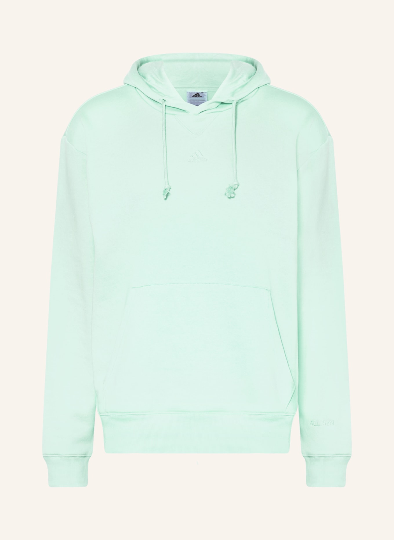 adidas Hoodie ALL SZN, Color: MINT (Image 1)