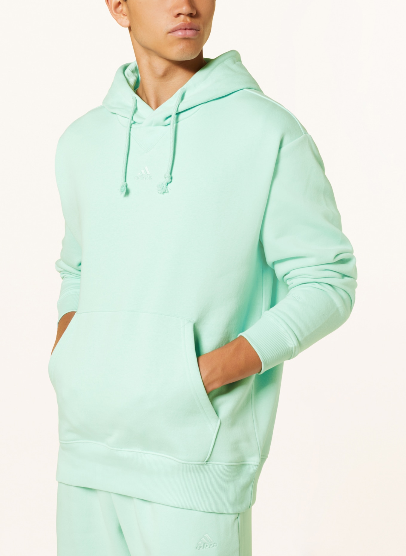 adidas Hoodie ALL SZN, Color: MINT (Image 4)