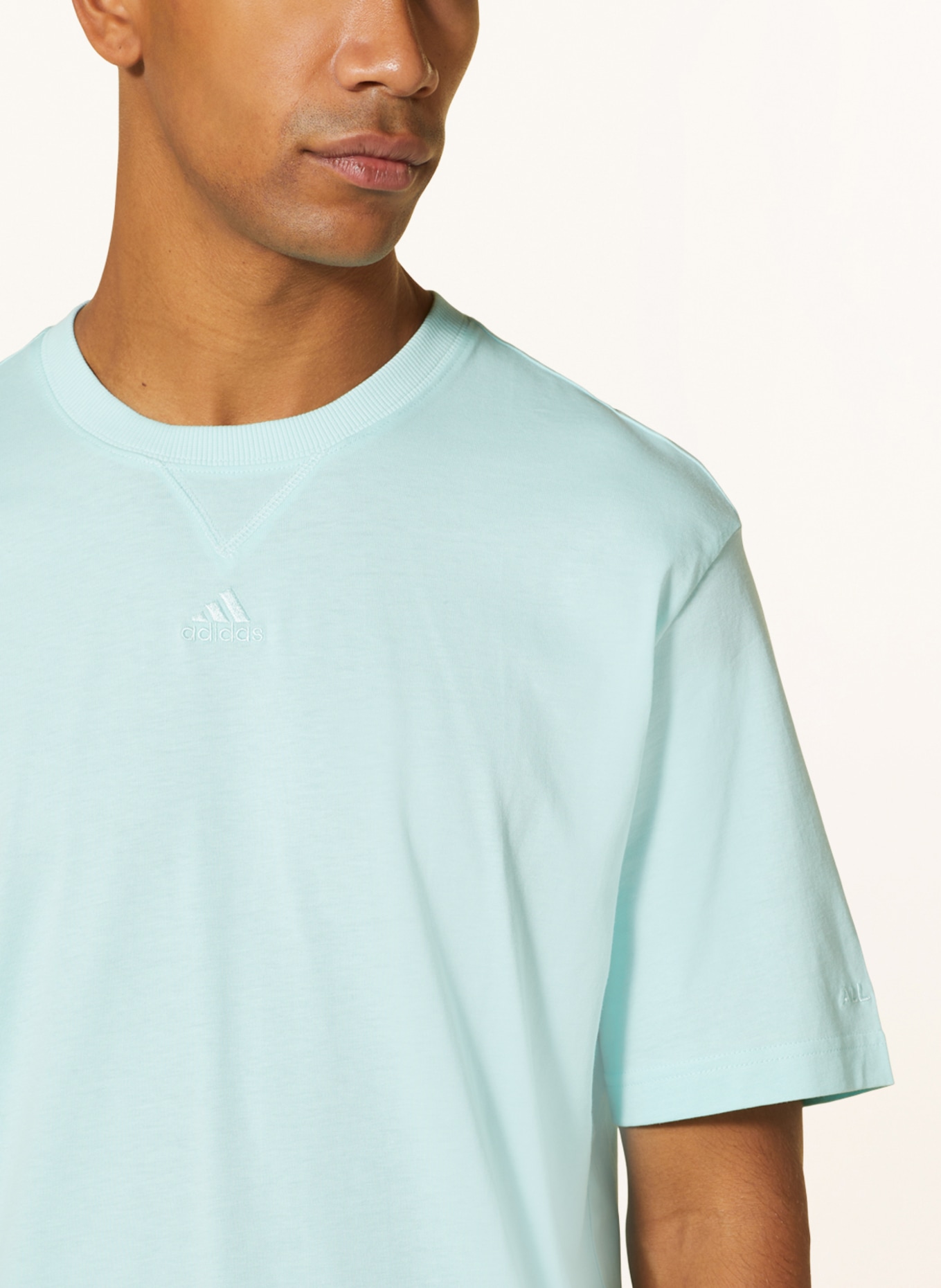 adidas T-Shirt ALL SZN, Farbe: HELLBLAU (Bild 4)