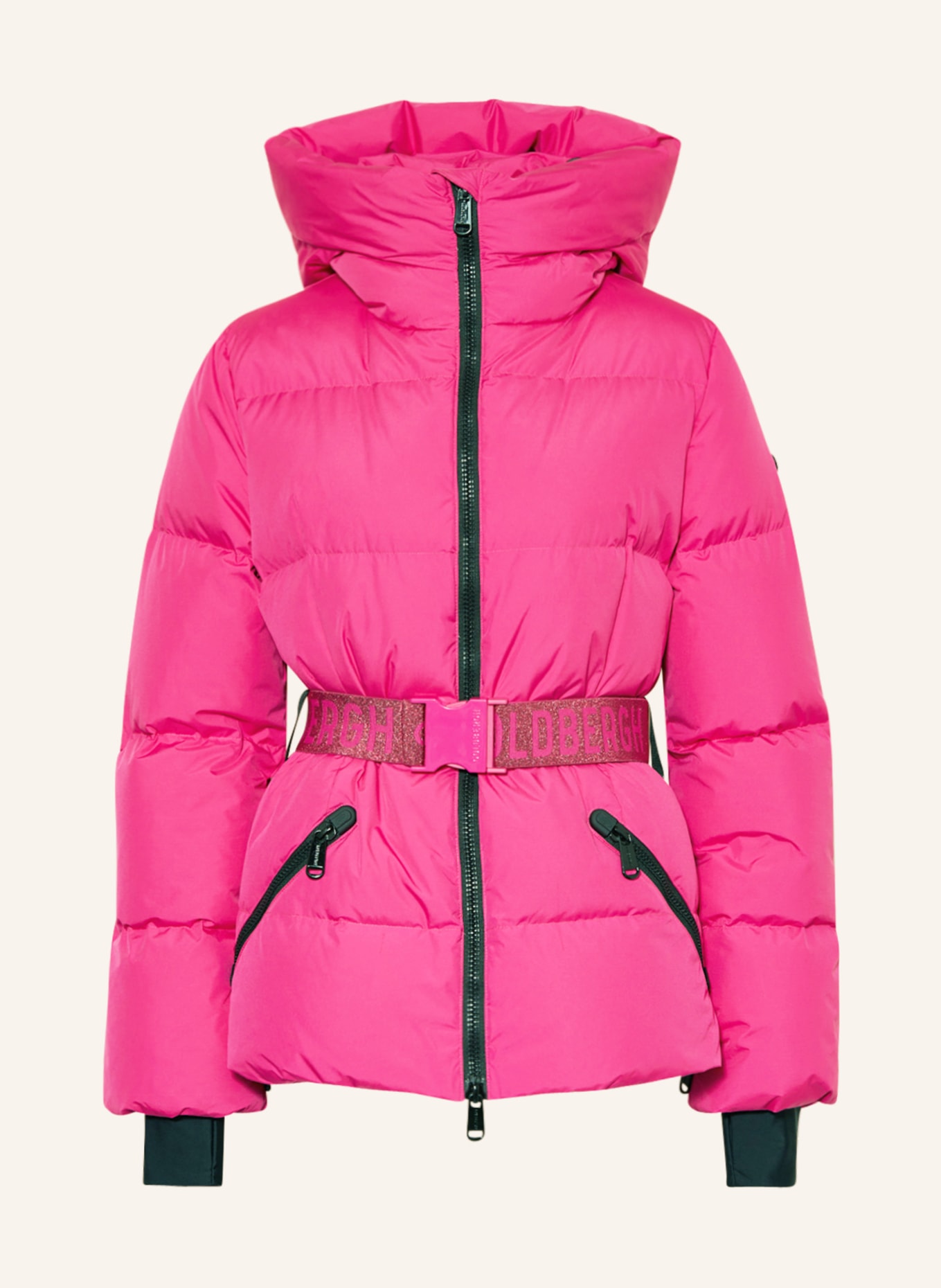 GOLDBERGH Down ski jacket SNOWMASS, Color: PINK/ BLACK (Image 1)